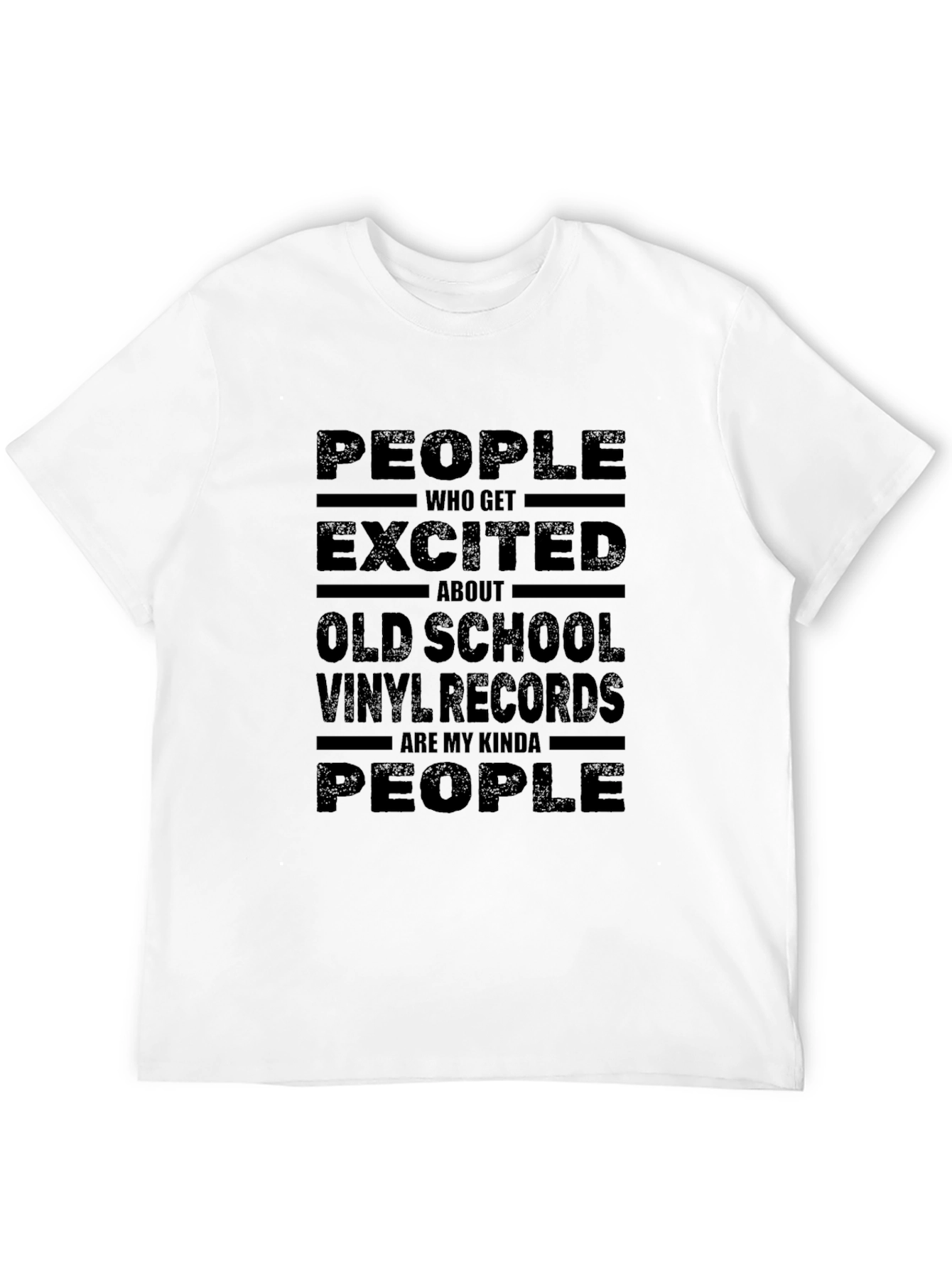 Vinyl Records Fan T-Shirt