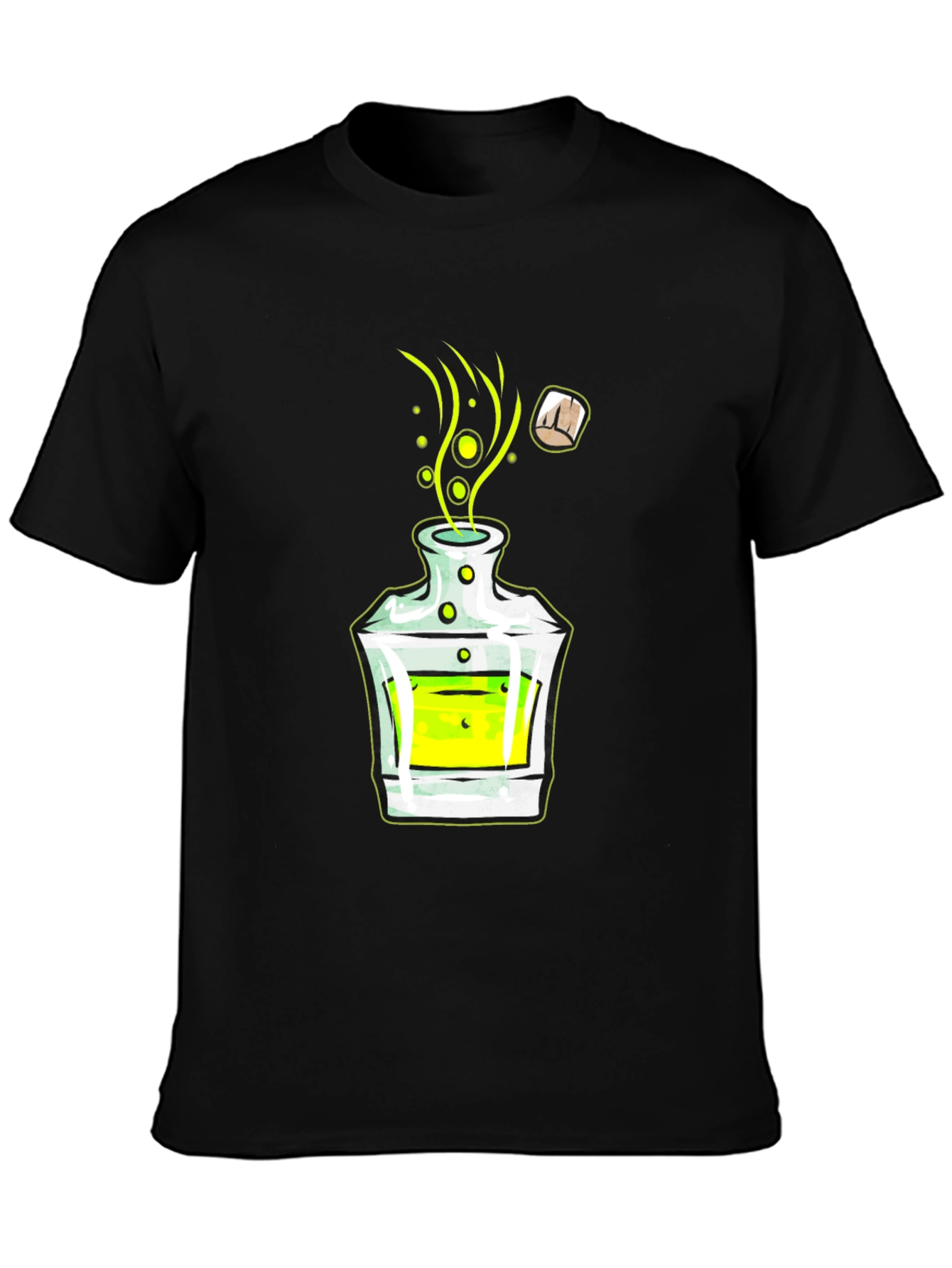 Potion Graphic T-Shirt - Black