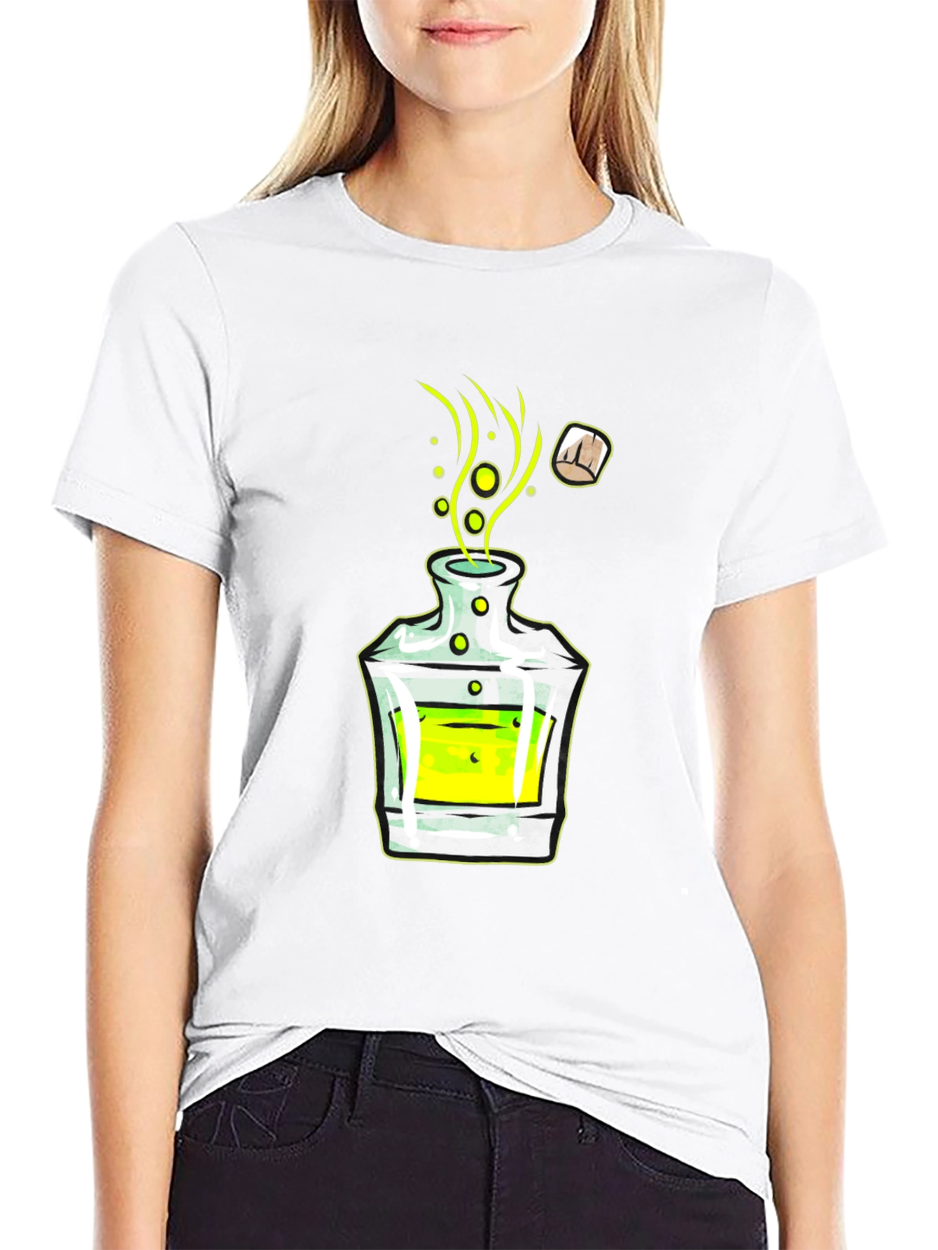 Potion Graphic T-Shirt - Black