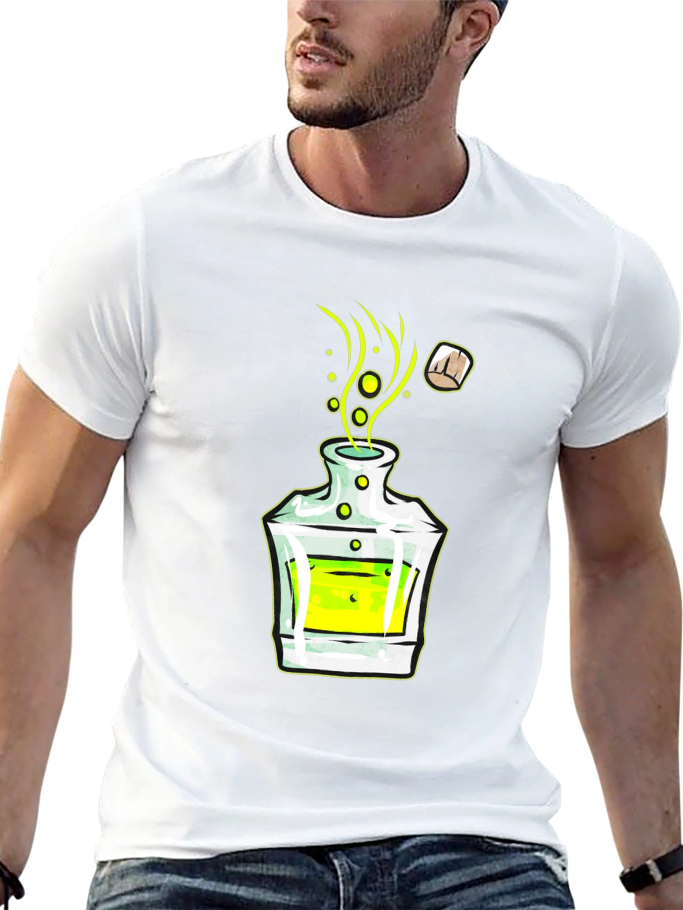 Potion Graphic T-Shirt - Black