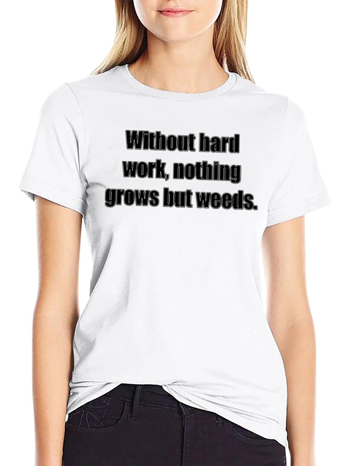 Inspirational Quote T-Shirt - Hard Work Pays Off