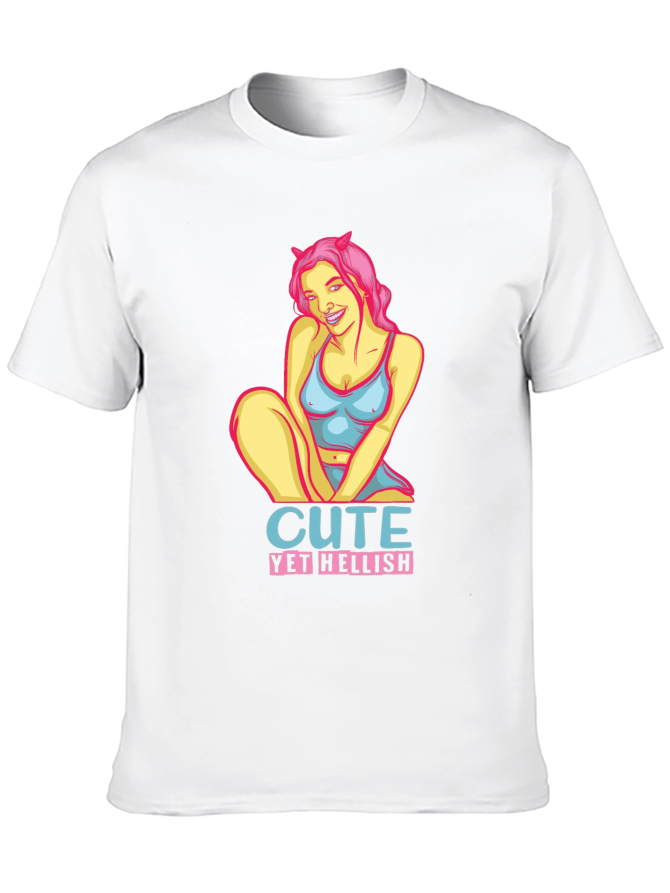 Cute Yet Hellish T-Shirt - Devil Girl Tee