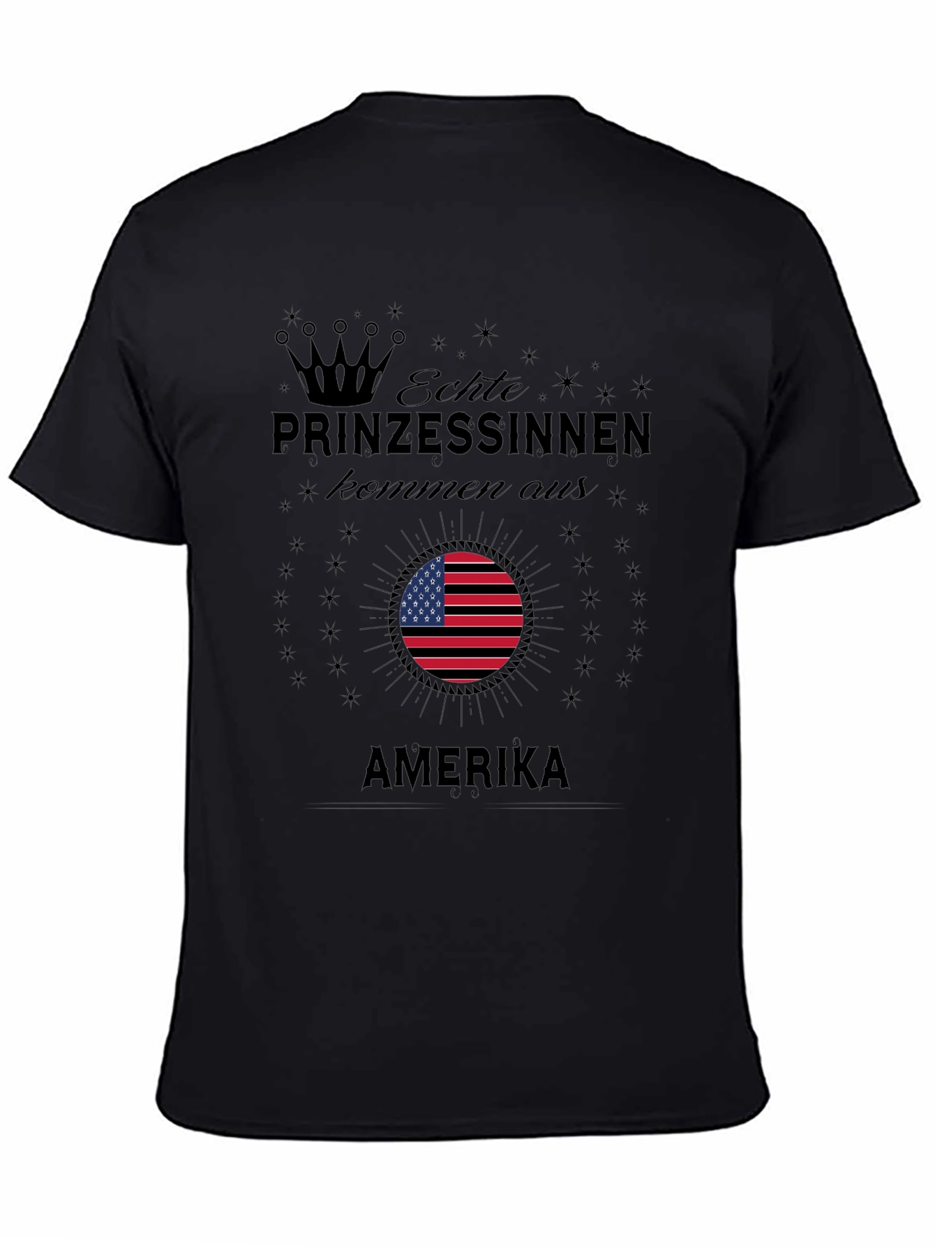 American Princess T-Shirt - Patriotic Design