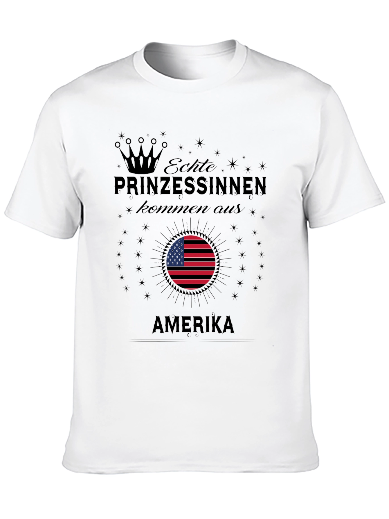 American Princess T-Shirt - Patriotic Design