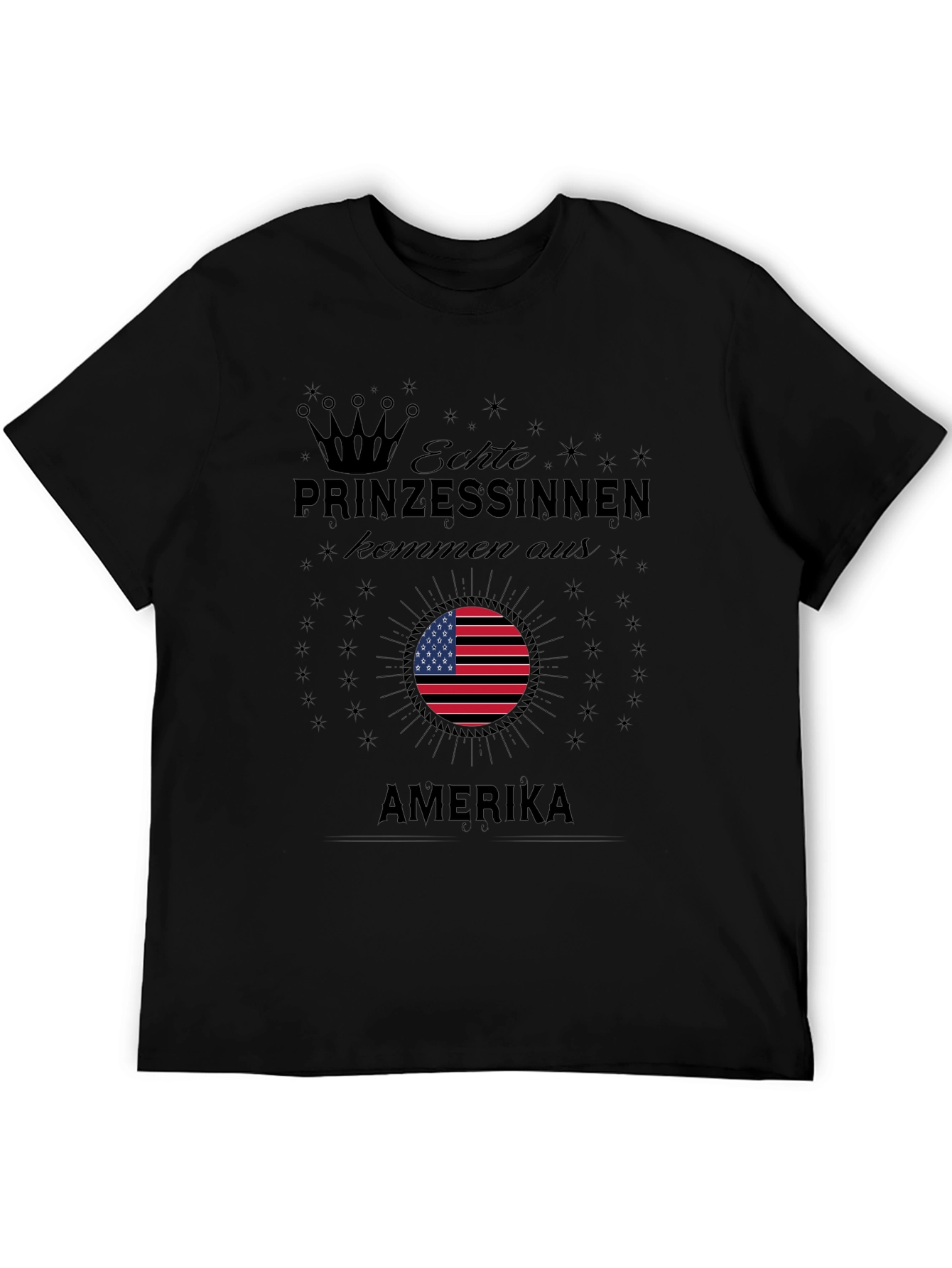 American Princess T-Shirt - Patriotic Design