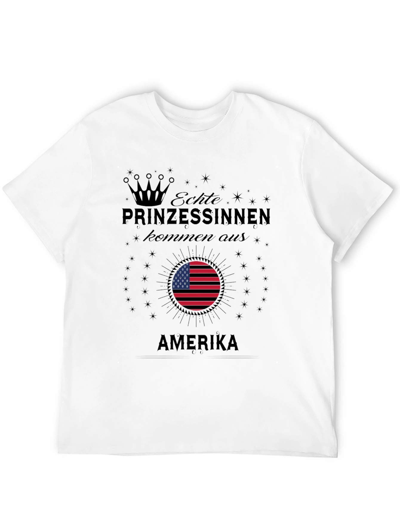 American Princess T-Shirt - Patriotic Design