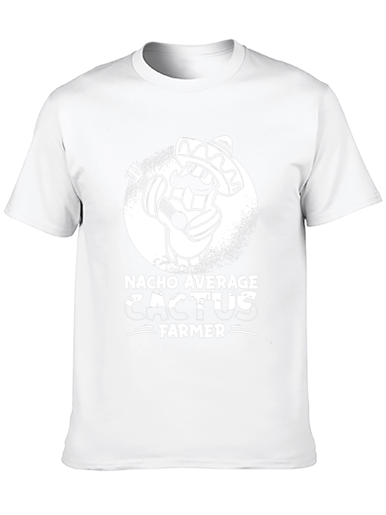 Nacho Average Cactus Farmer Graphic T-Shirt