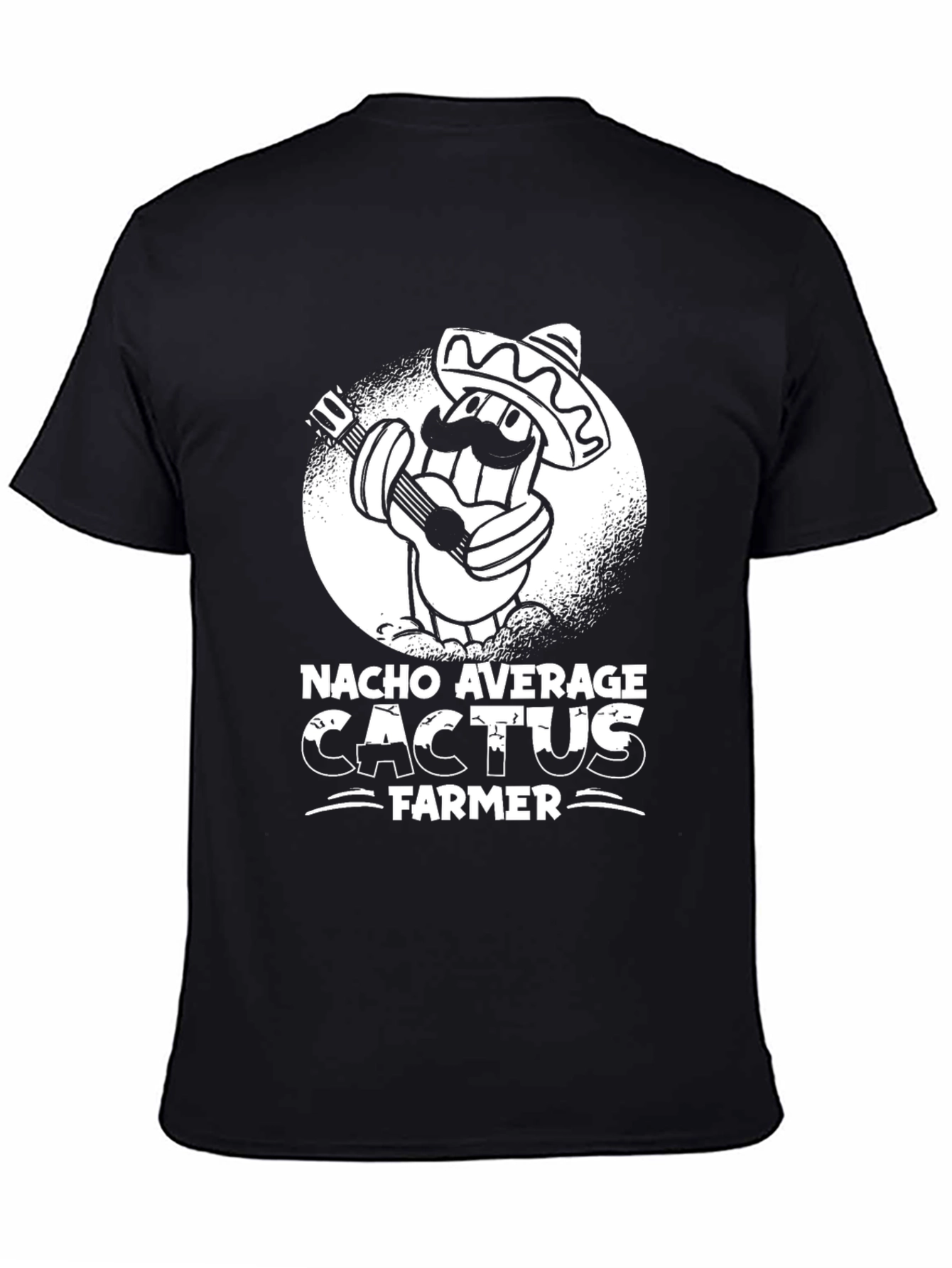 Nacho Average Cactus Farmer Graphic T-Shirt