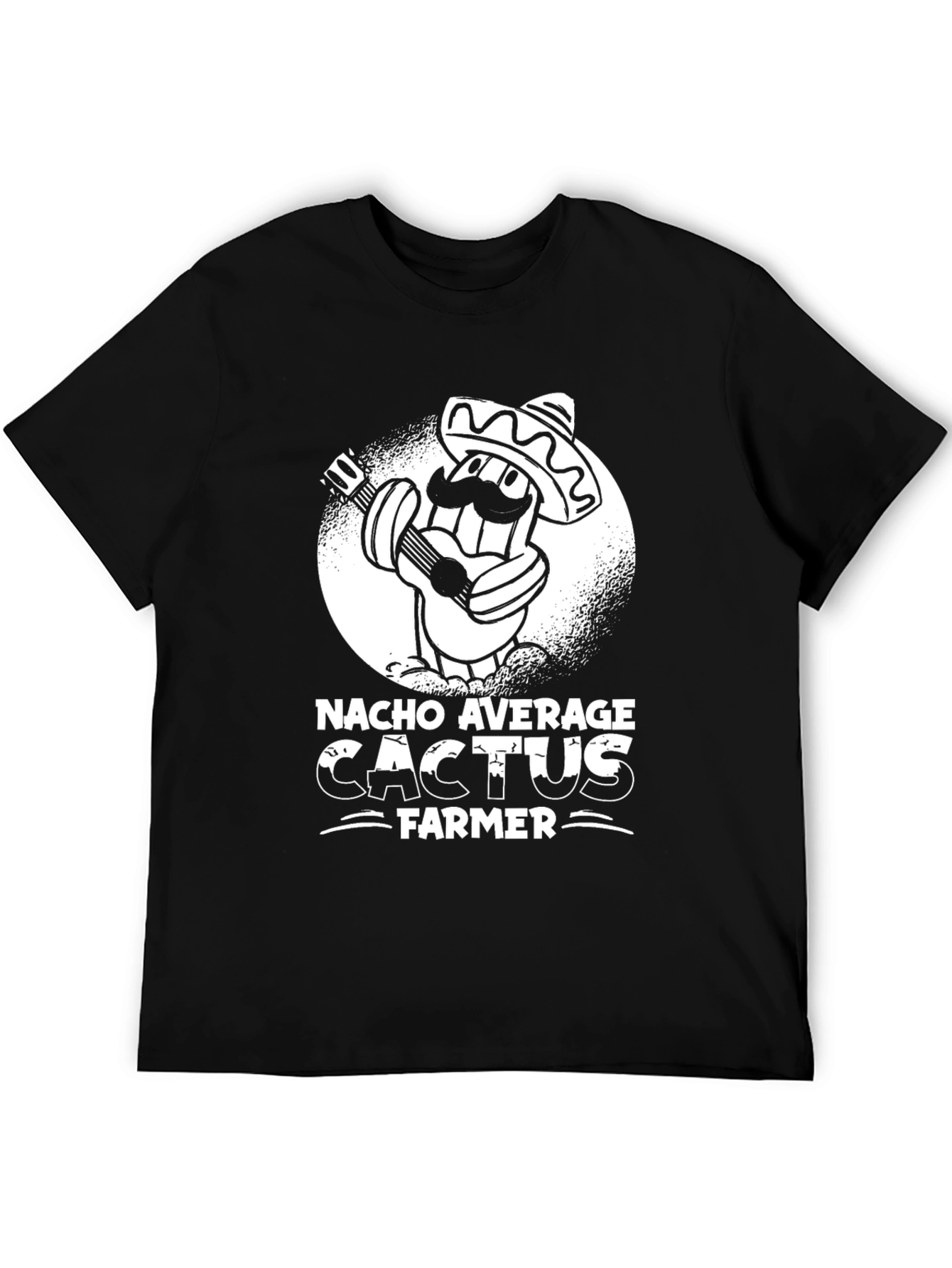 Nacho Average Cactus Farmer Graphic T-Shirt