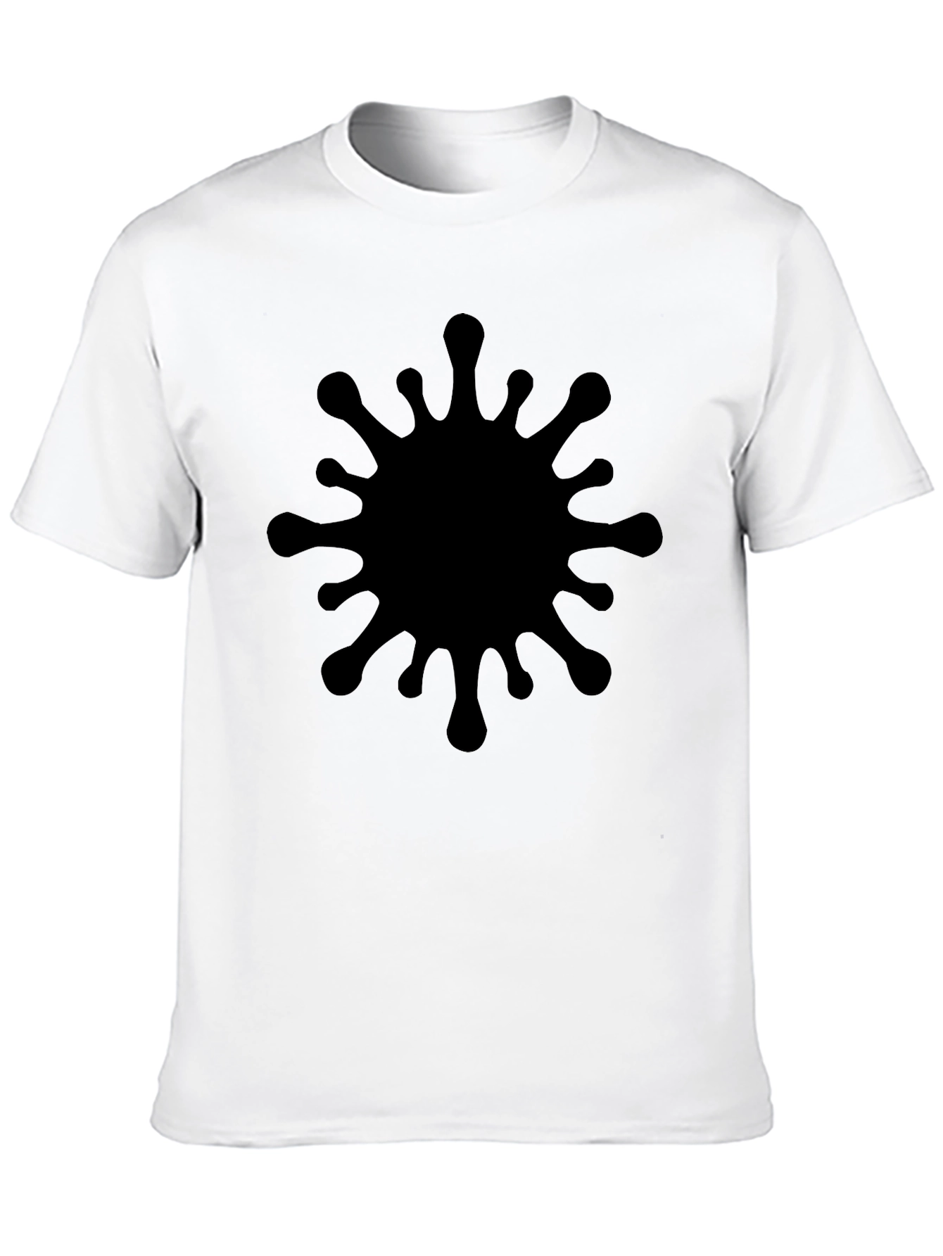 Black Splatter Graphic Tee