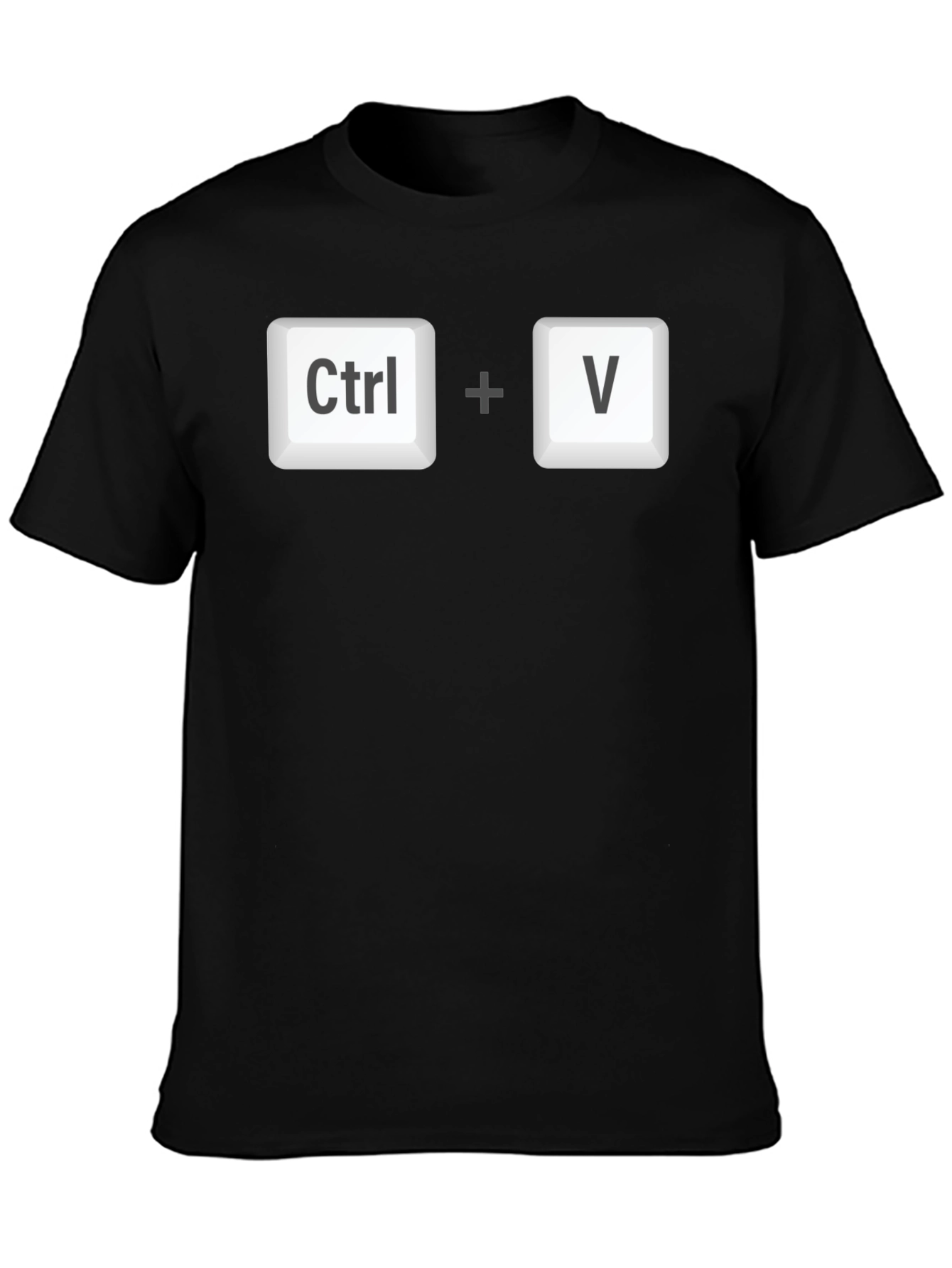 Ctrl+V T-Shirt - Copy Paste Programmer Tee