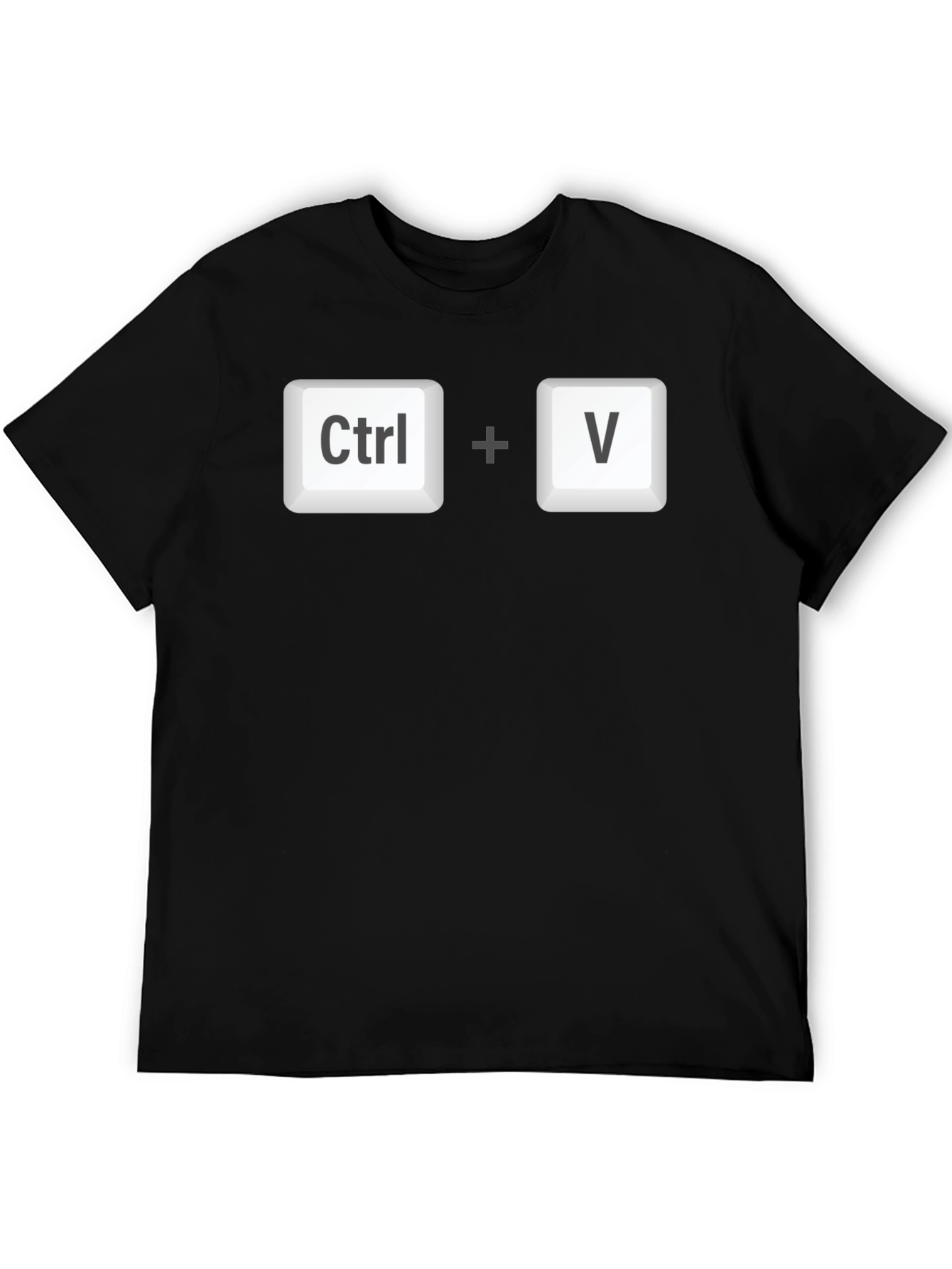 Ctrl+V T-Shirt - Copy Paste Programmer Tee