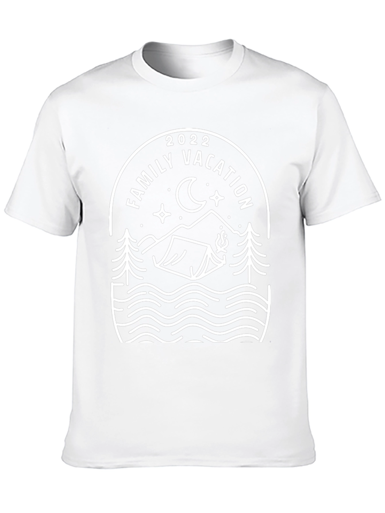 Family Vacation 2022 Black T-Shirt