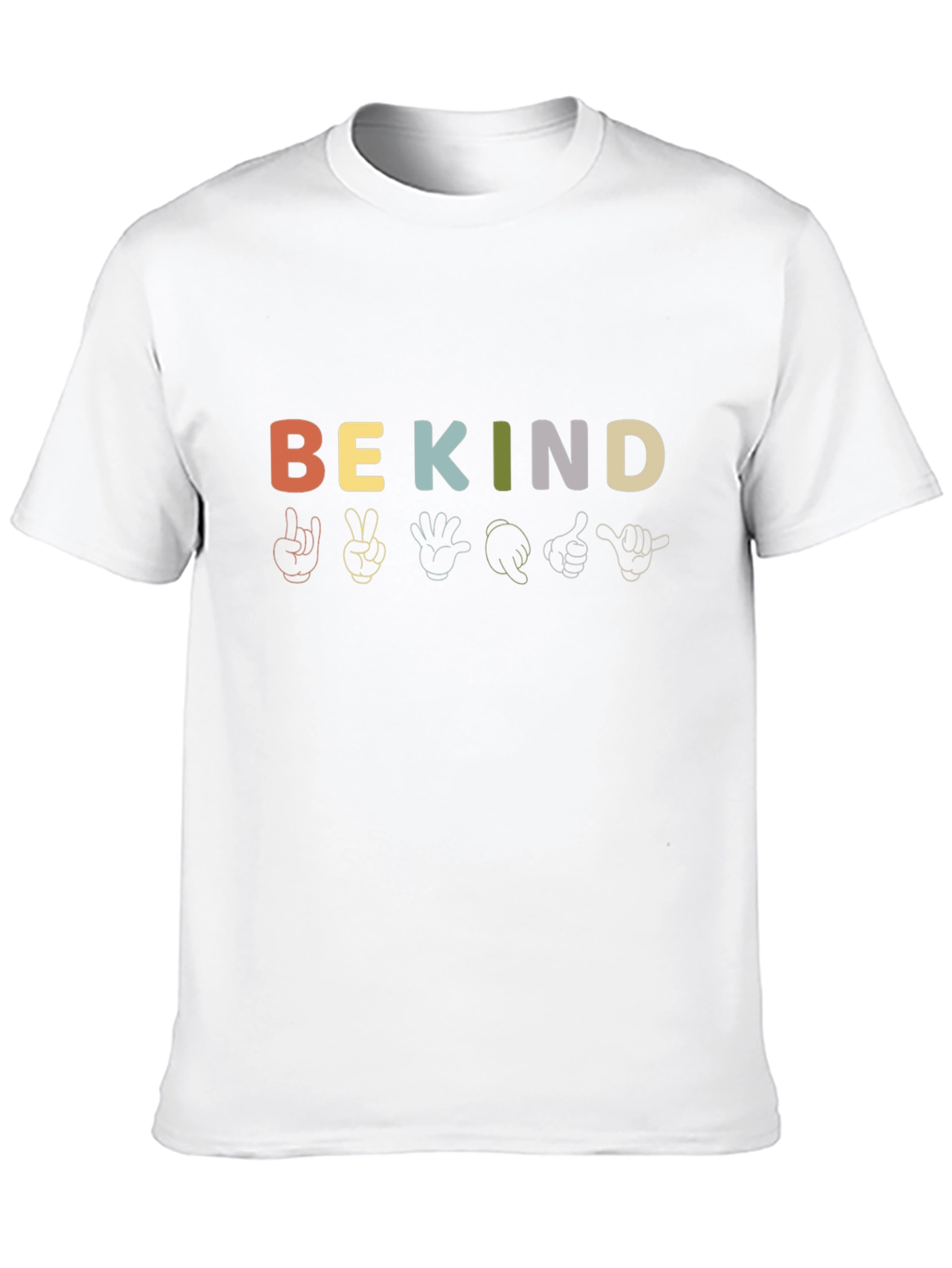 Be Kind Sign Language Graphic Tee