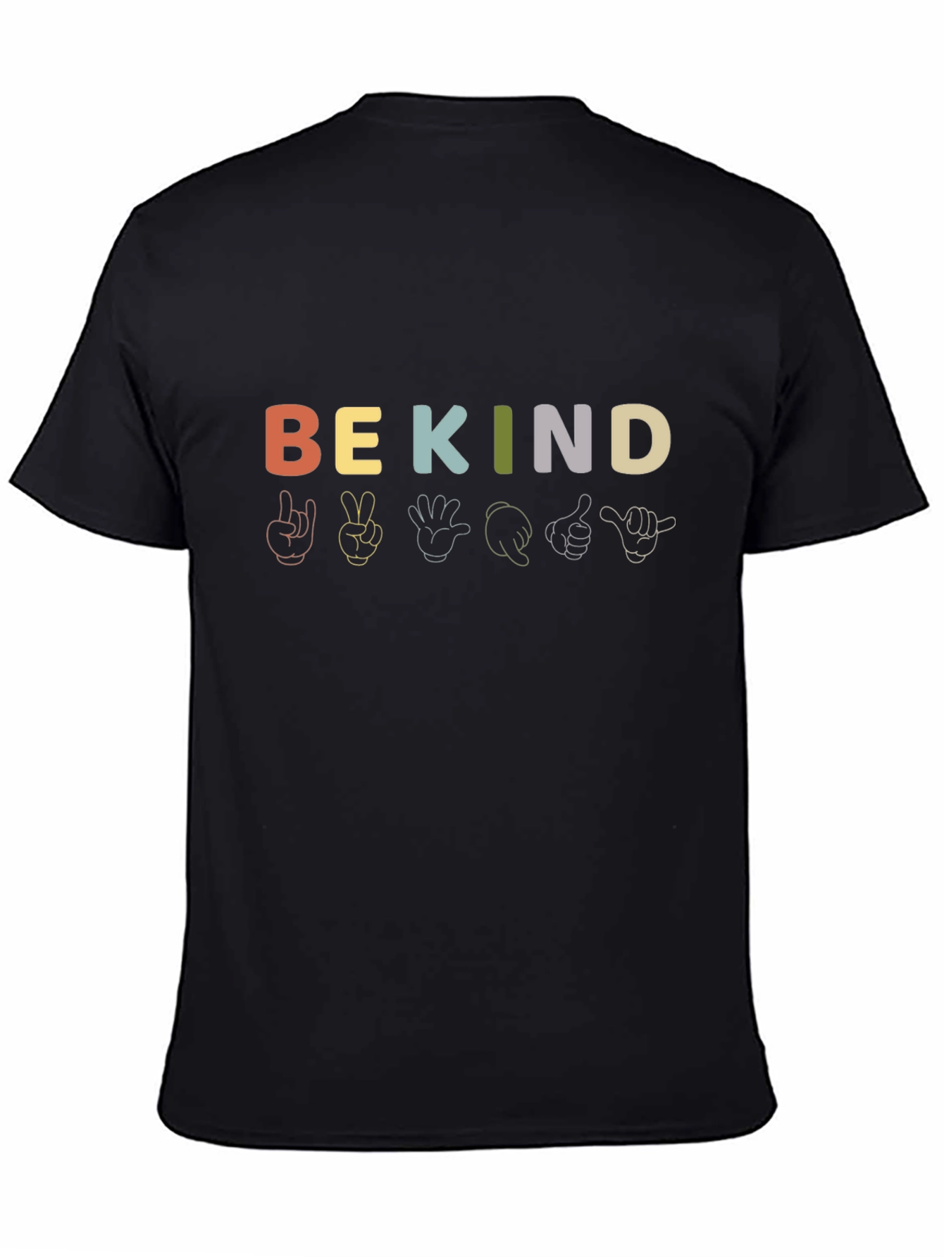 Be Kind Sign Language Graphic Tee