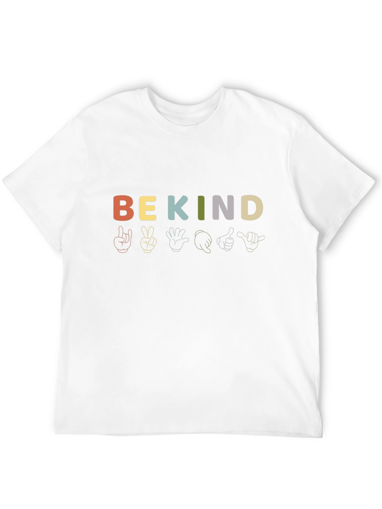 Be Kind Sign Language Graphic Tee