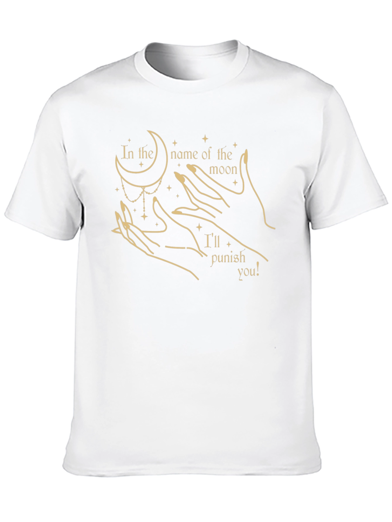 Moon Punish Graphic Tee - Black T-Shirt