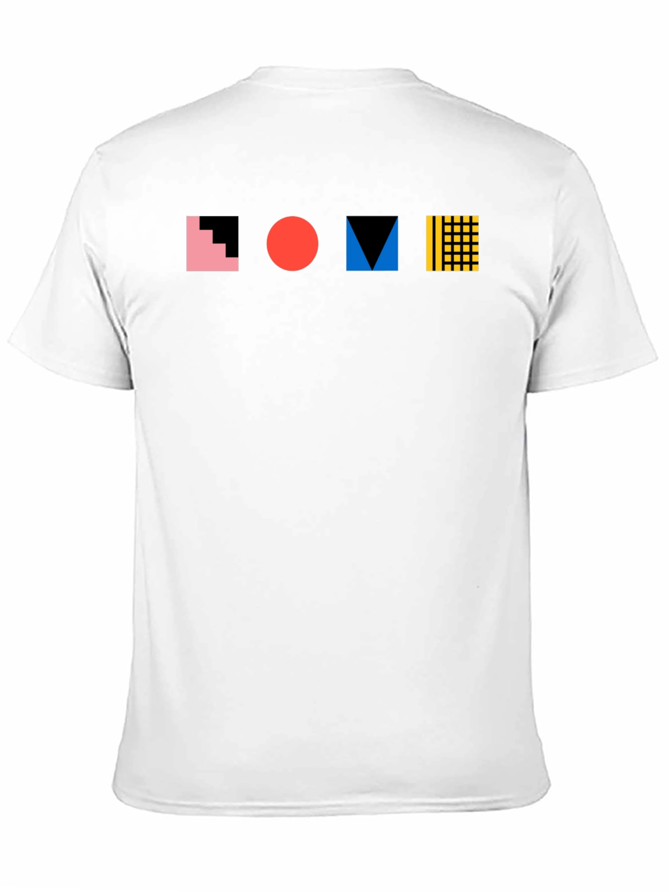 Geometric LOVE Graphic Tee - Modern Casual Style