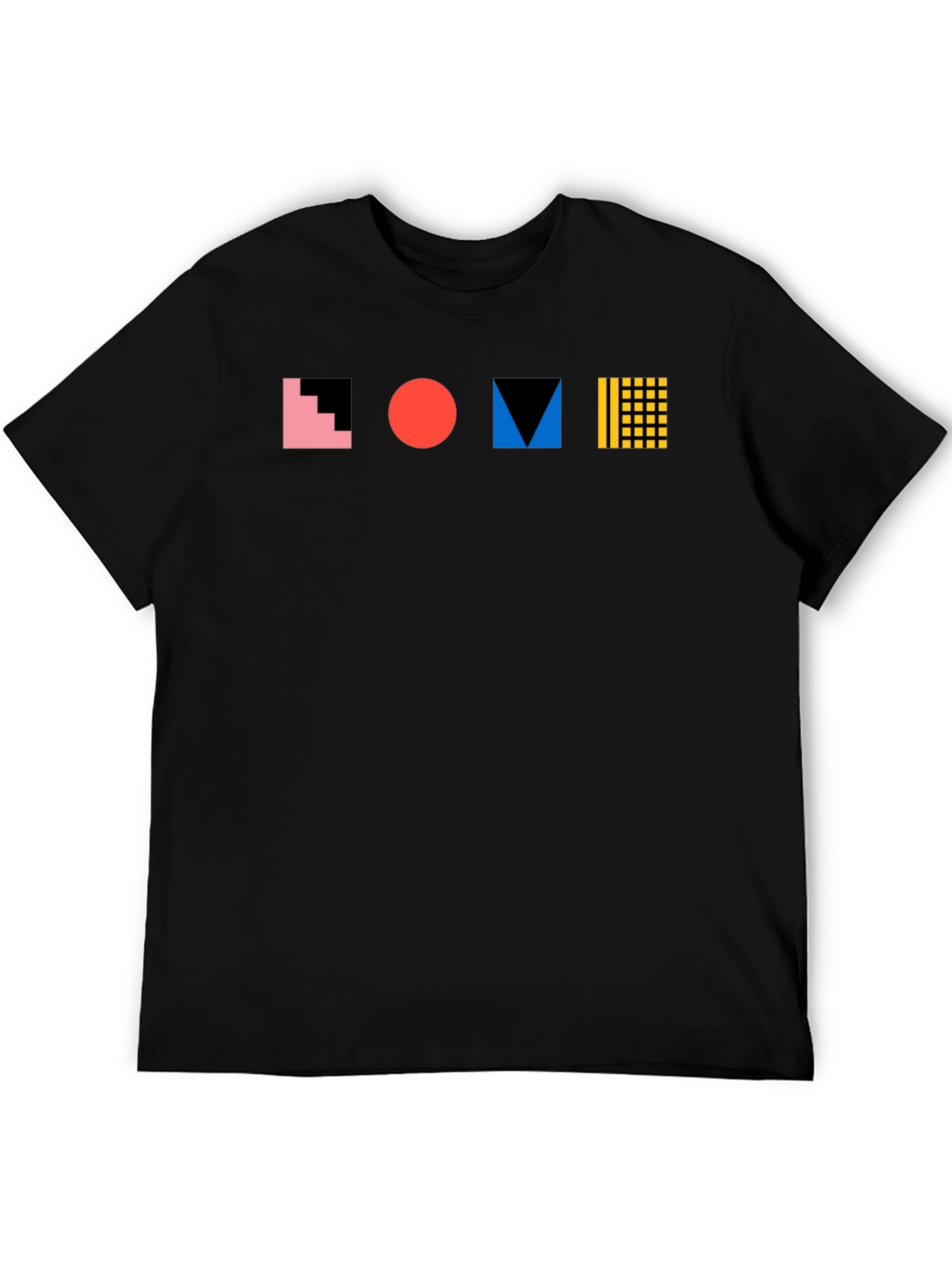 Geometric LOVE Graphic Tee - Modern Casual Style