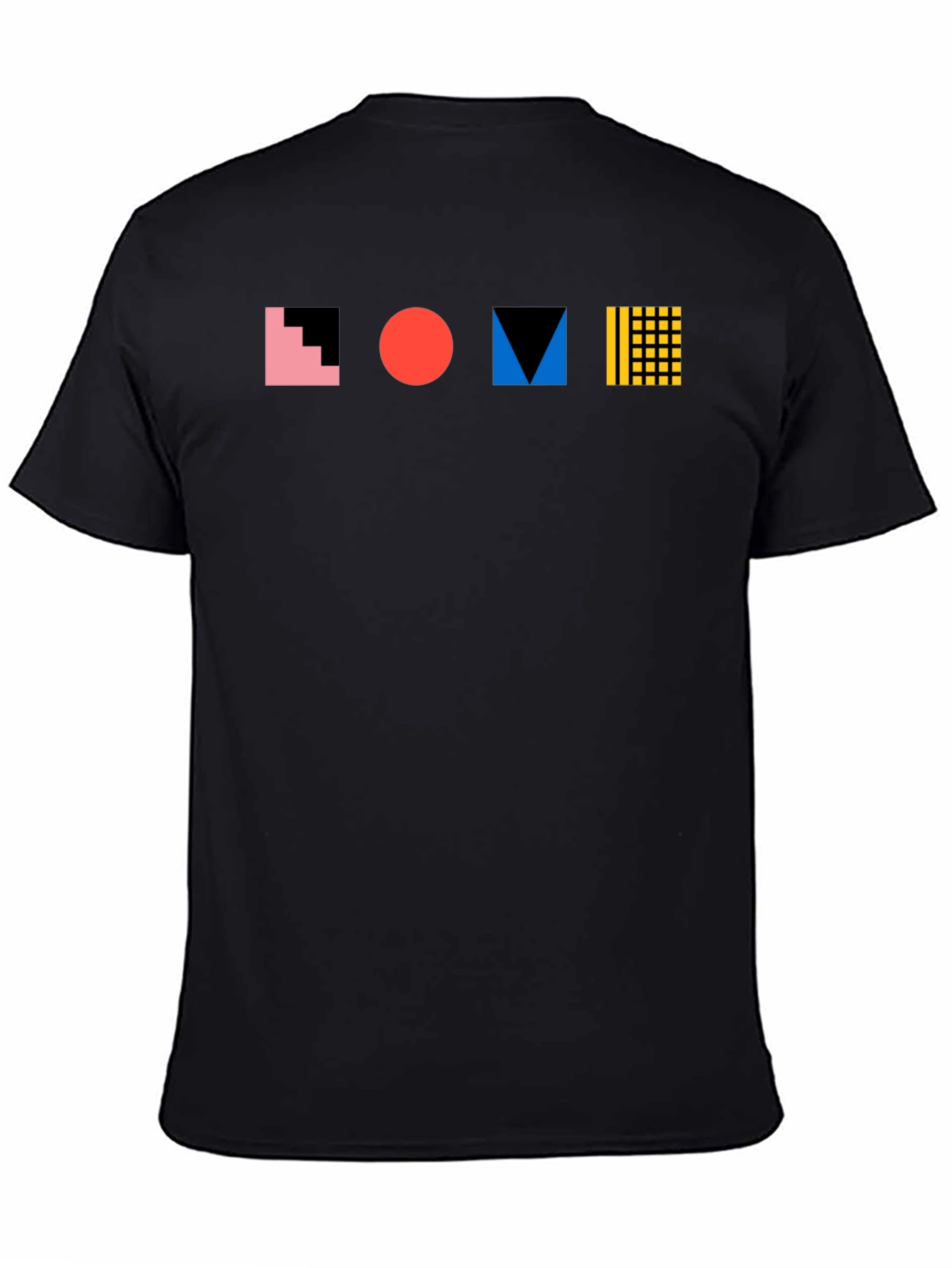 Geometric LOVE Graphic Tee - Modern Casual Style