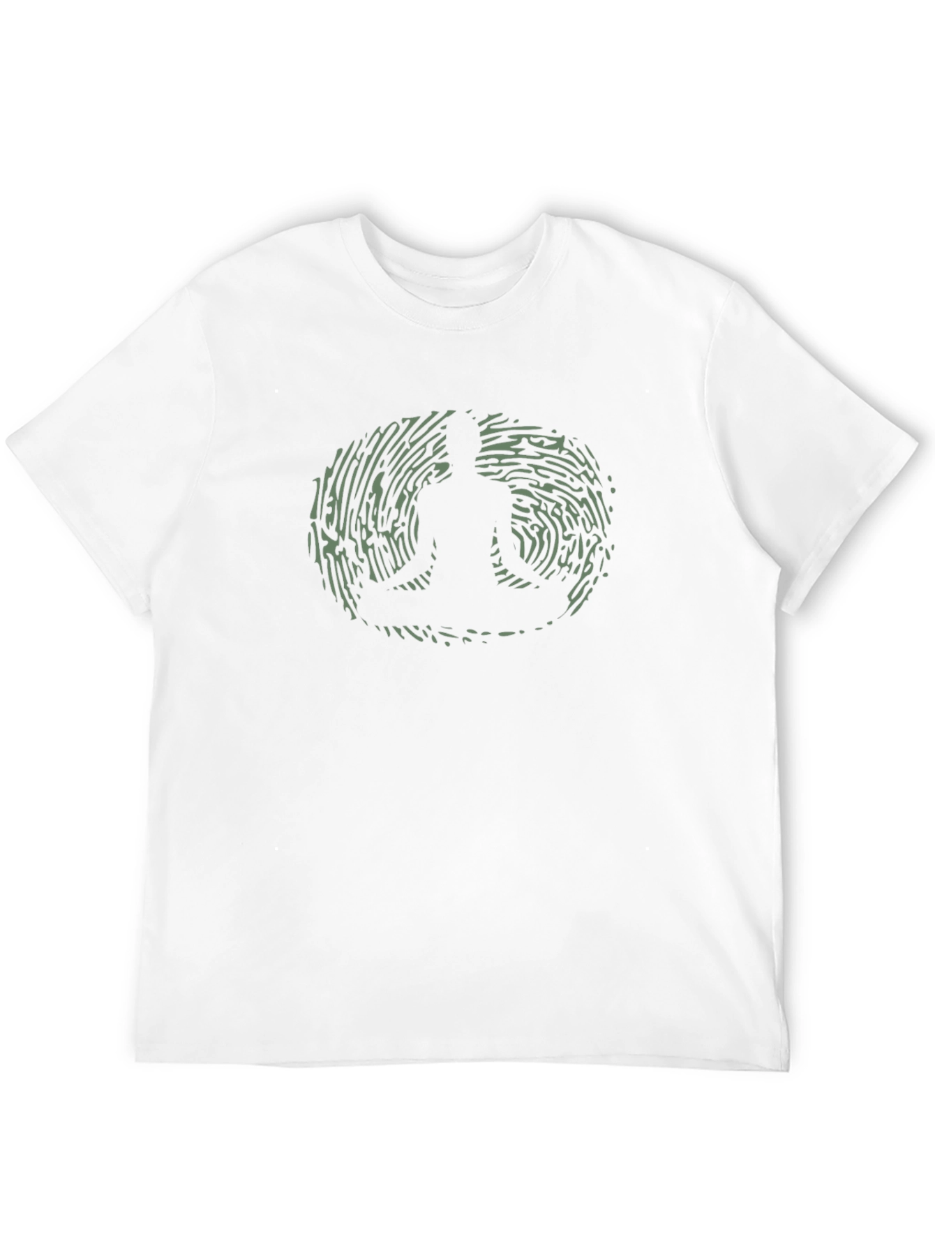 Buddha Fingerprint Graphic Tee