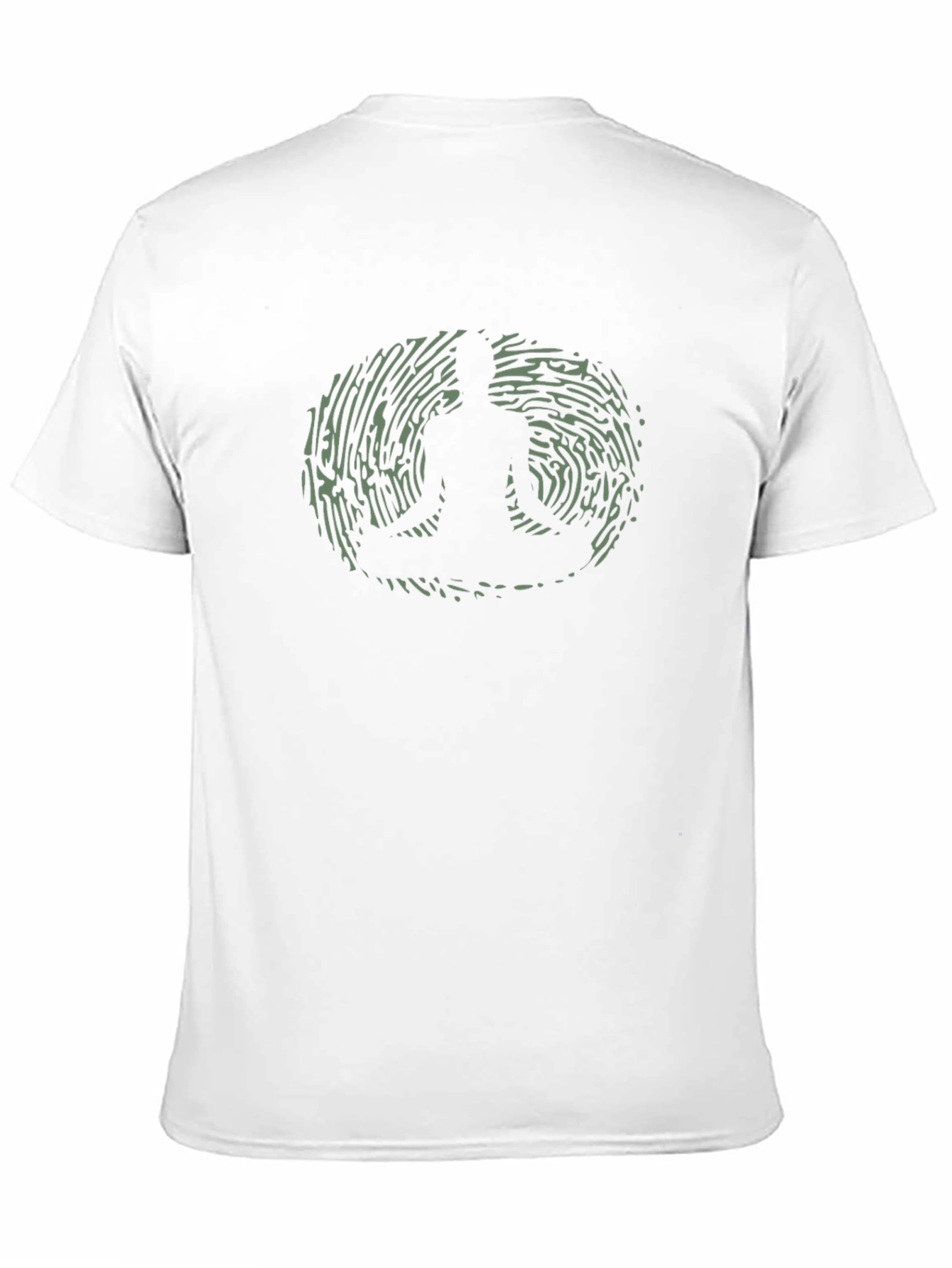 Buddha Fingerprint Graphic Tee