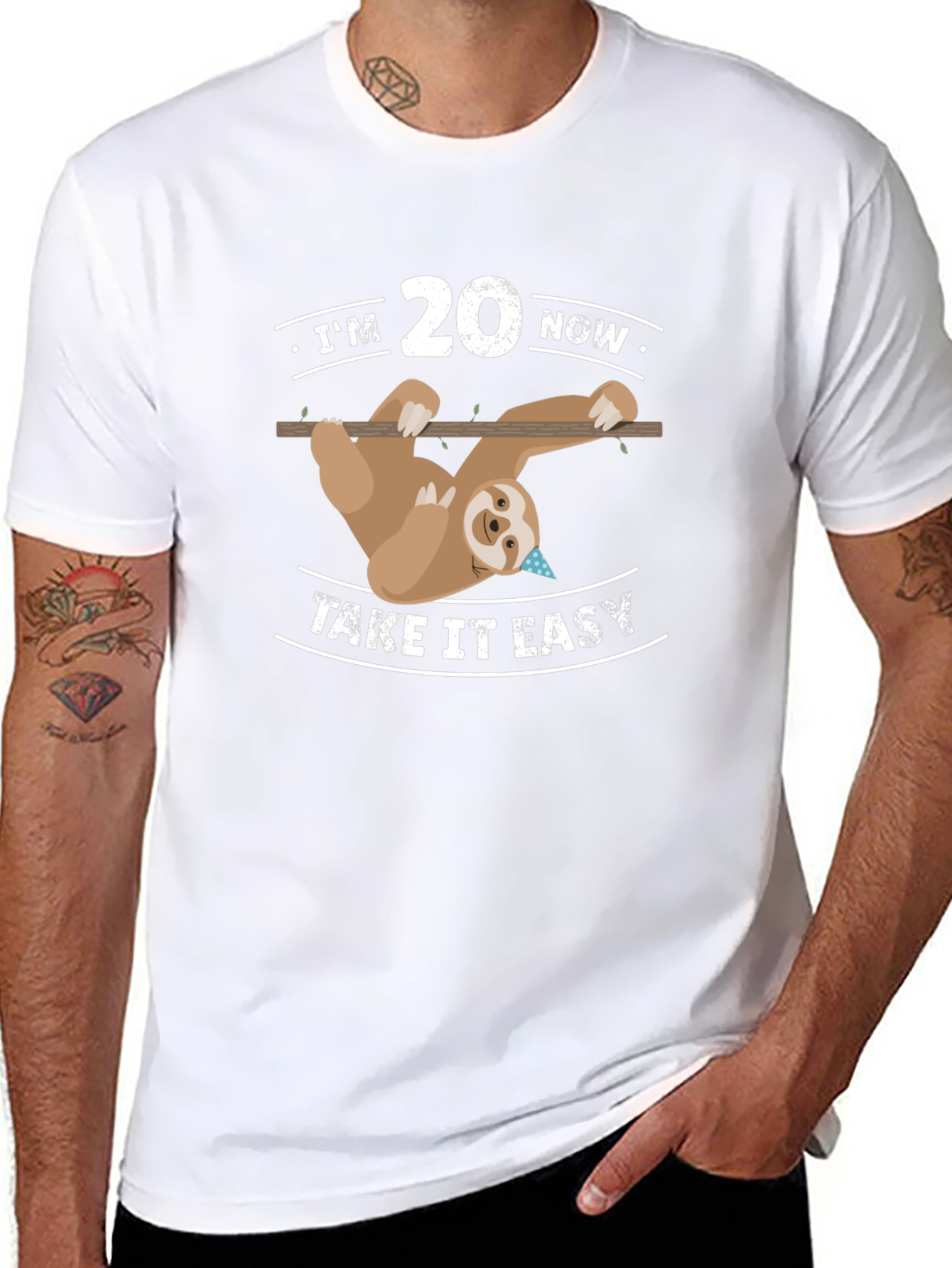 Im 20 Now Sloth T-Shirt - Take It Easy!