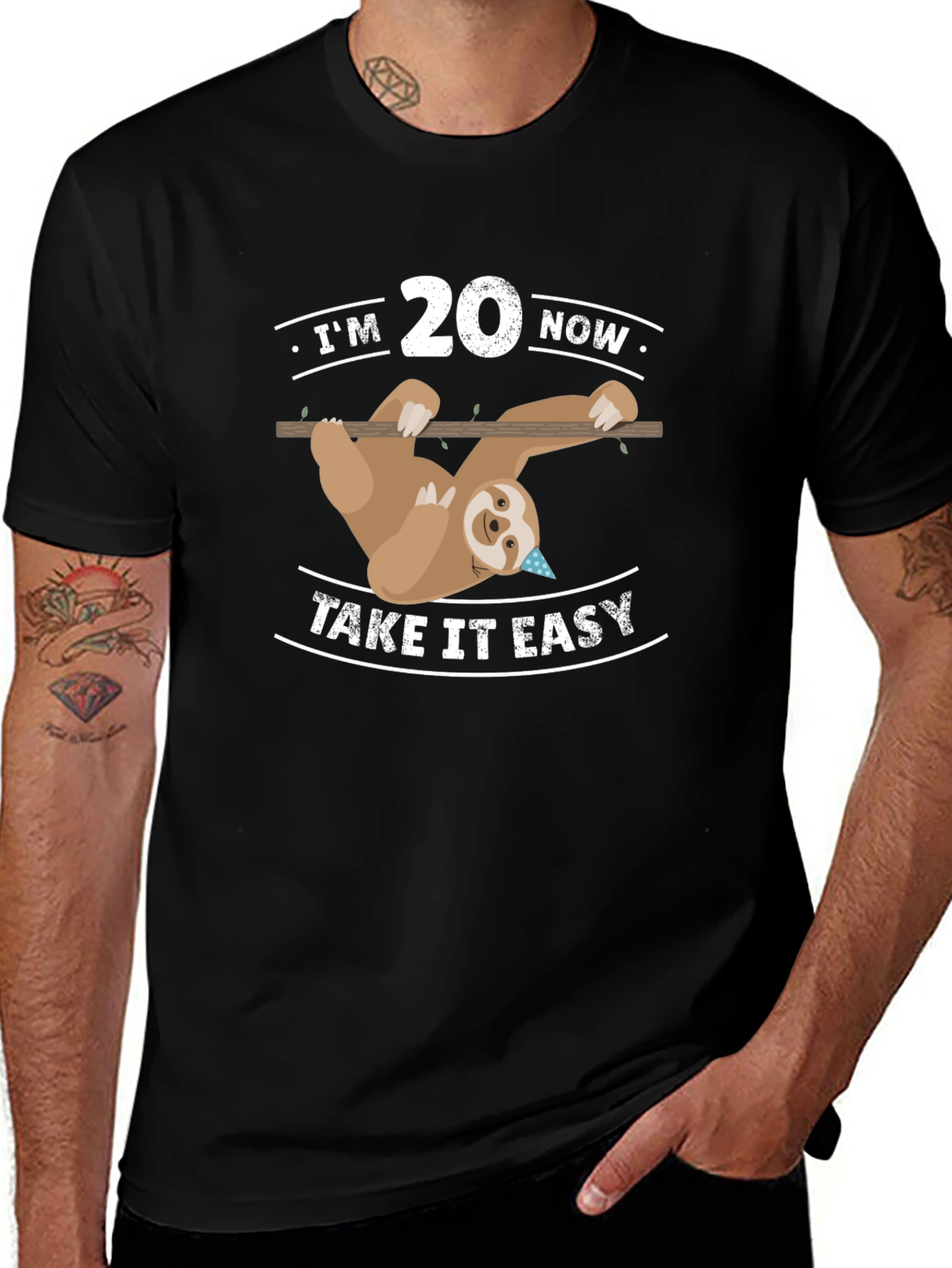 Im 20 Now Sloth T-Shirt - Take It Easy!