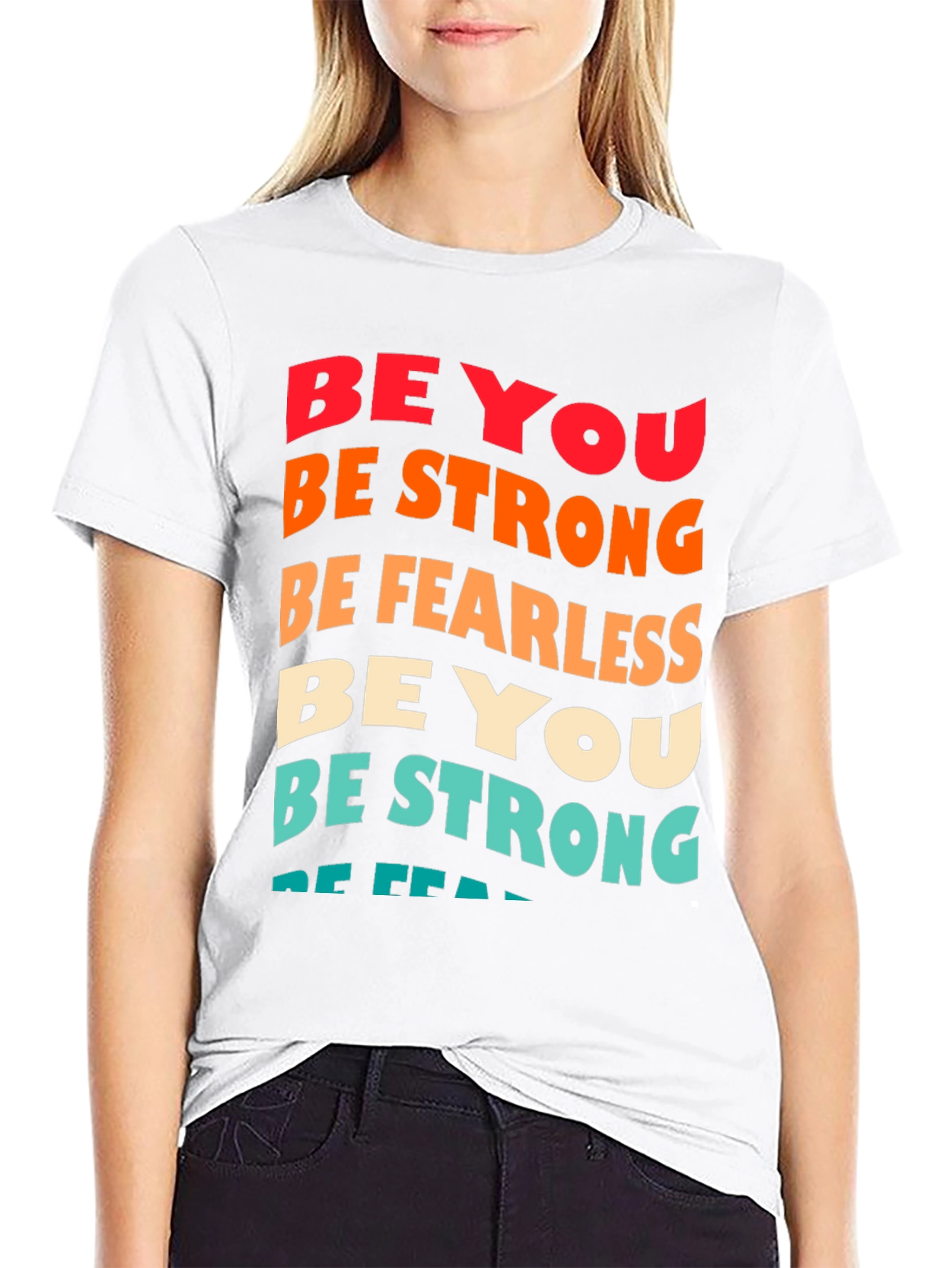 Be You Graphic Tee - Inspirational Cotton T-Shirt
