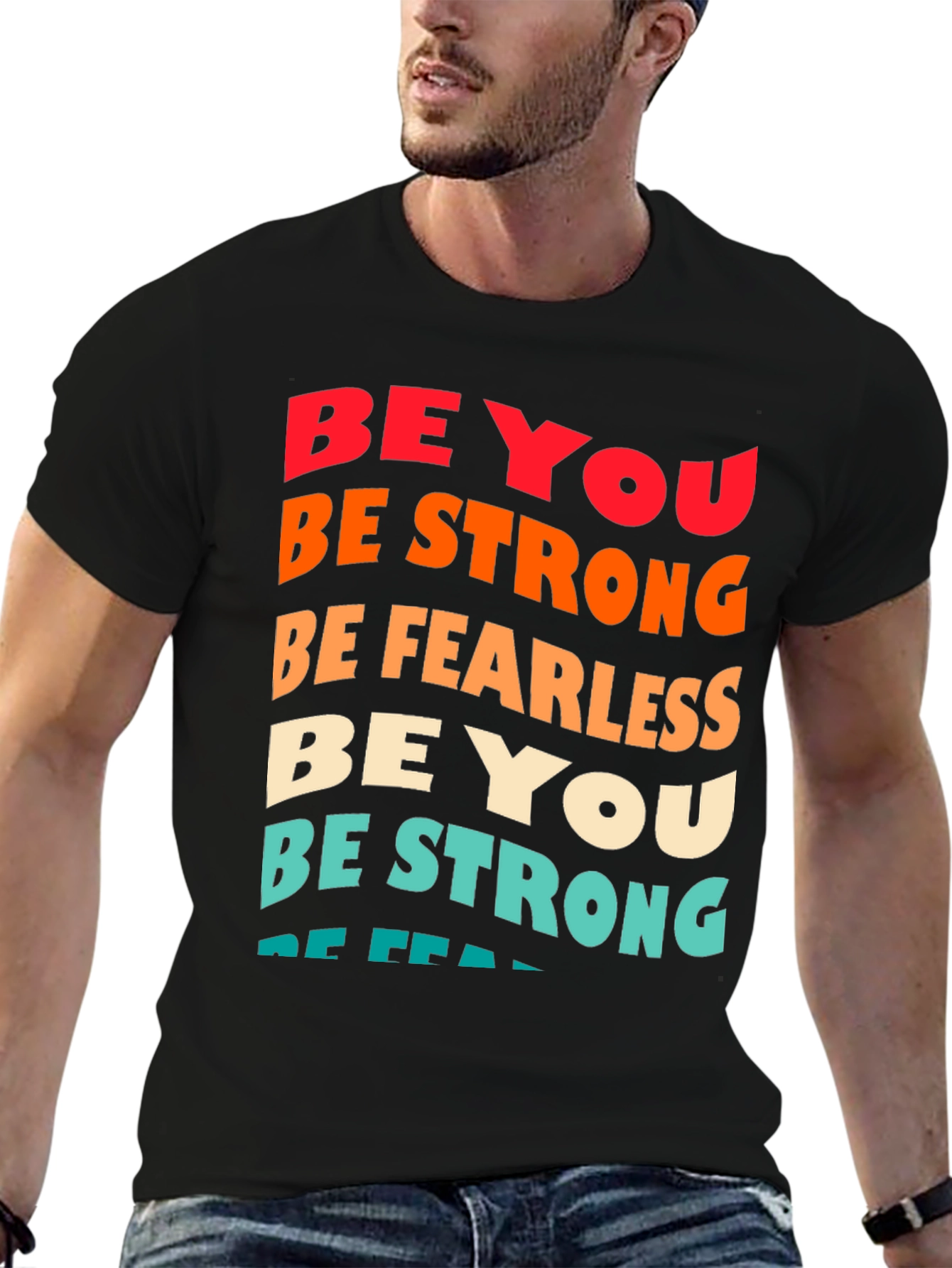 Be You Graphic Tee - Inspirational Cotton T-Shirt