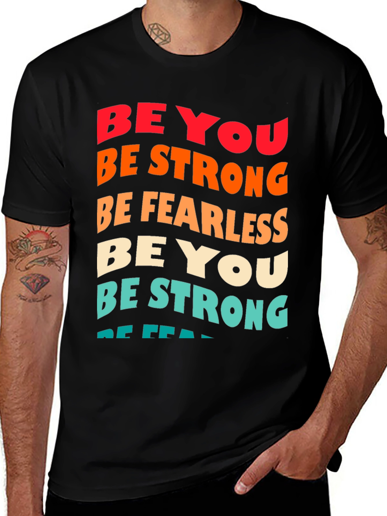 Be You Graphic Tee - Inspirational Cotton T-Shirt