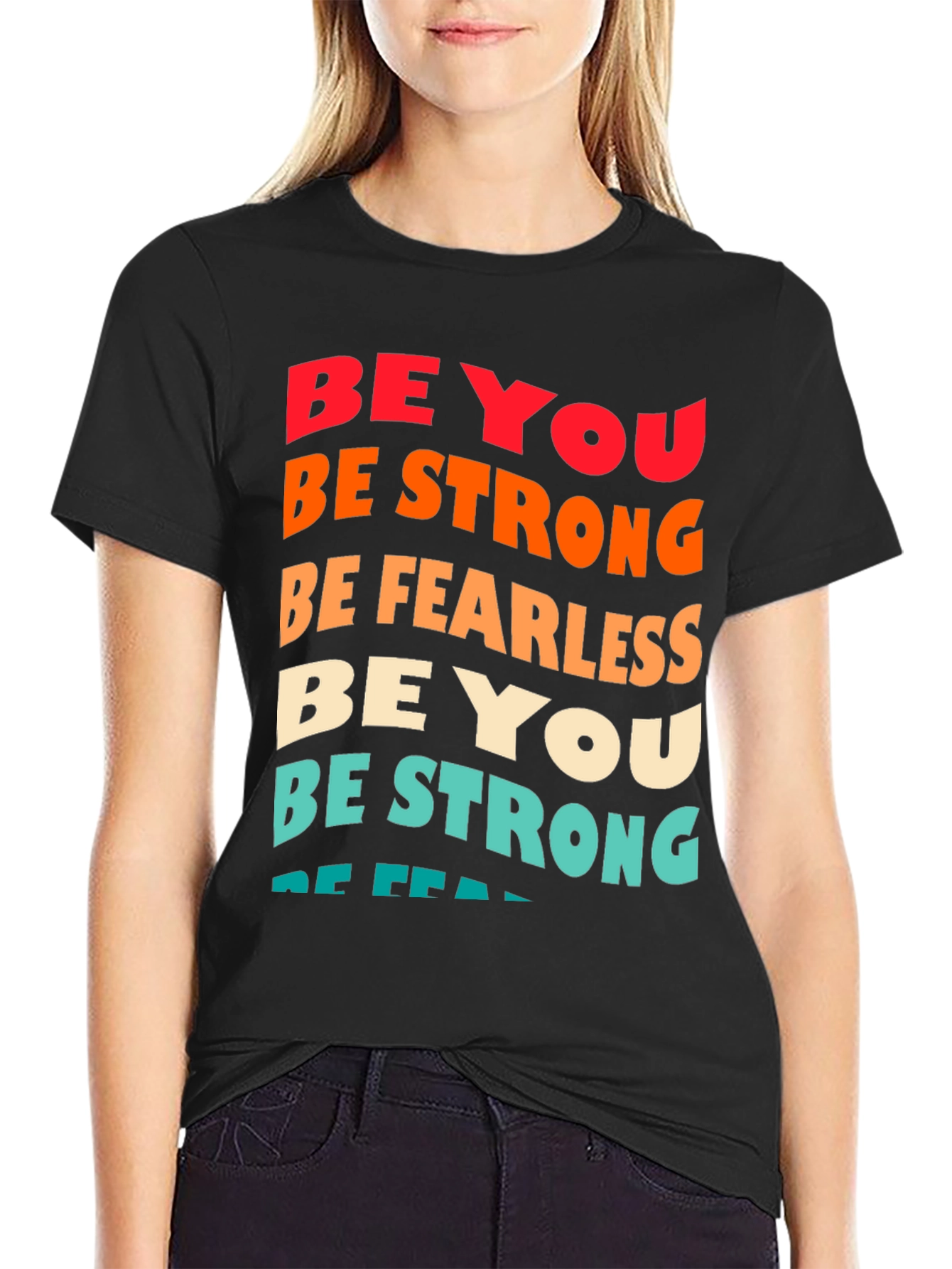 Be You Graphic Tee - Inspirational Cotton T-Shirt