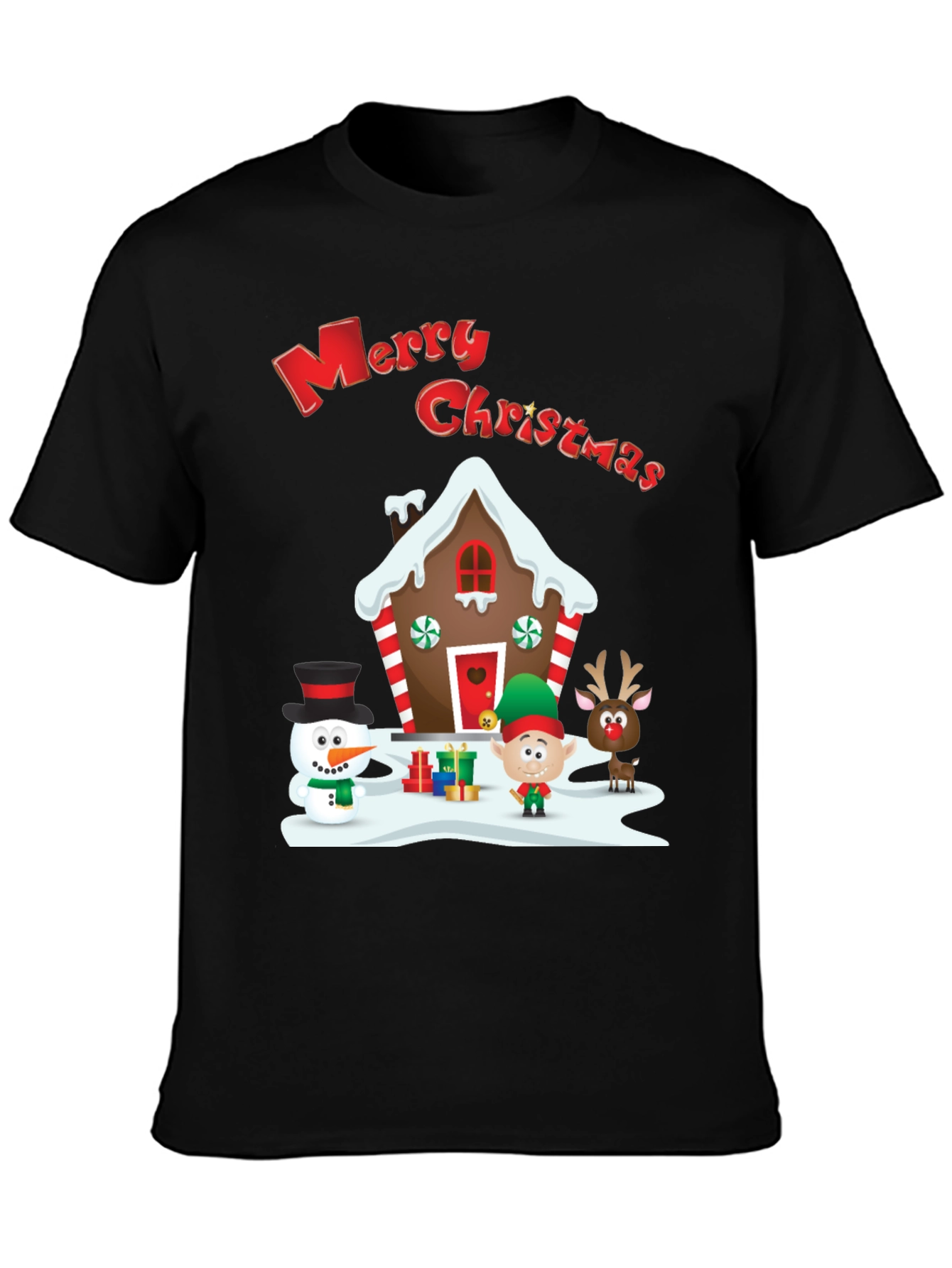 Festive Christmas Graphic Tee