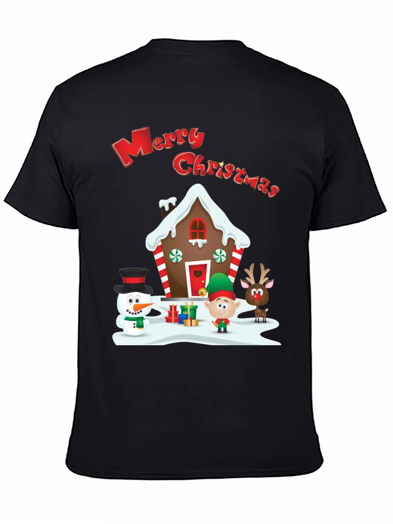 Festive Christmas Graphic Tee