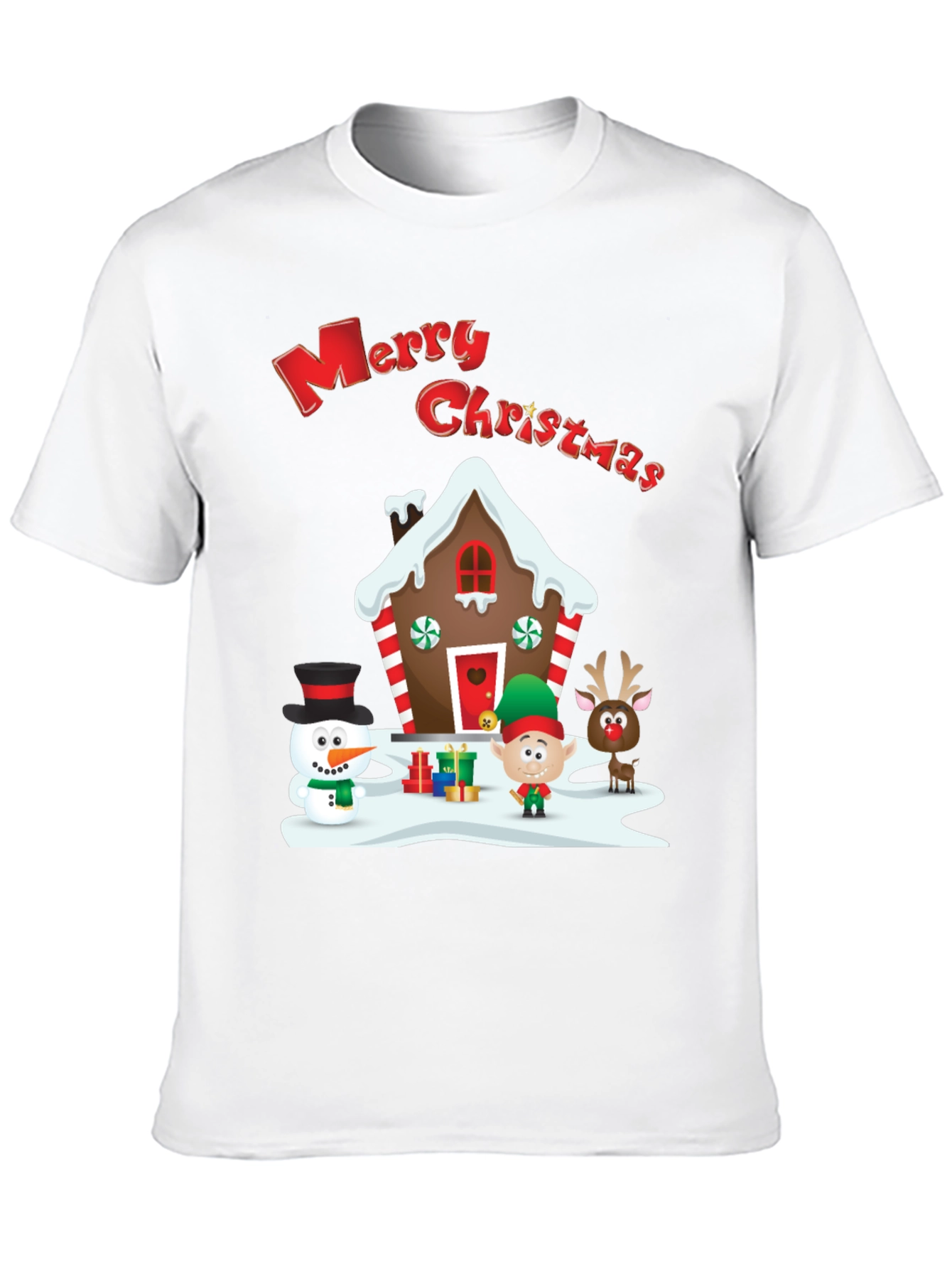 Festive Christmas Graphic Tee