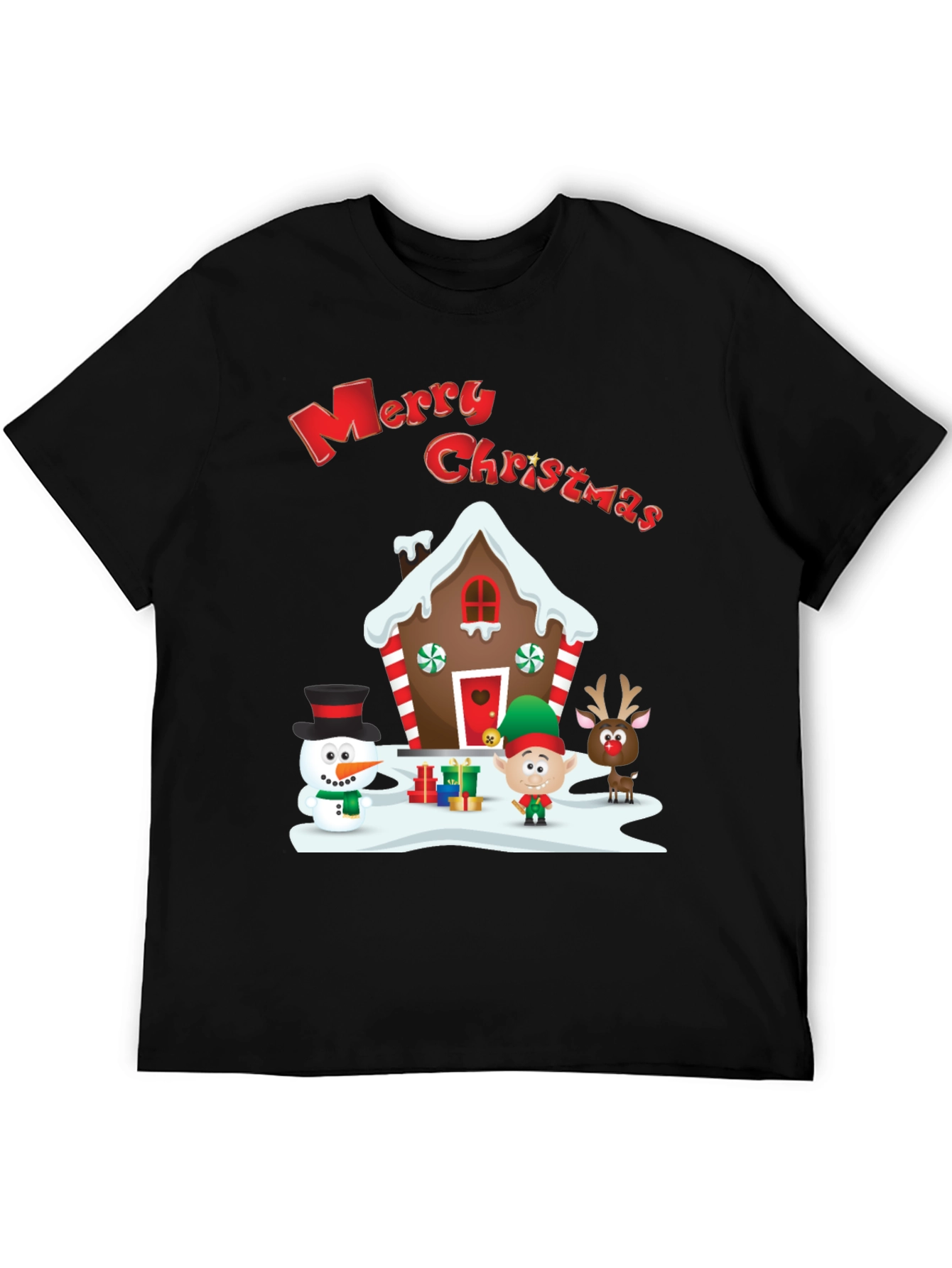 Festive Christmas Graphic Tee