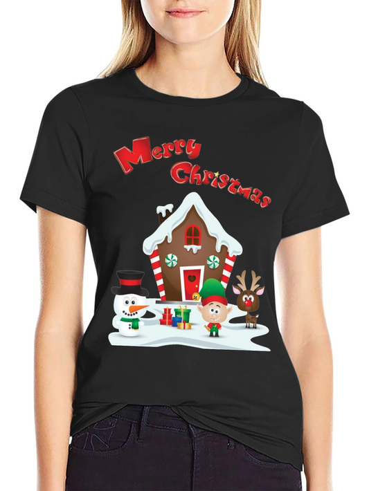 Festive Christmas Graphic Tee