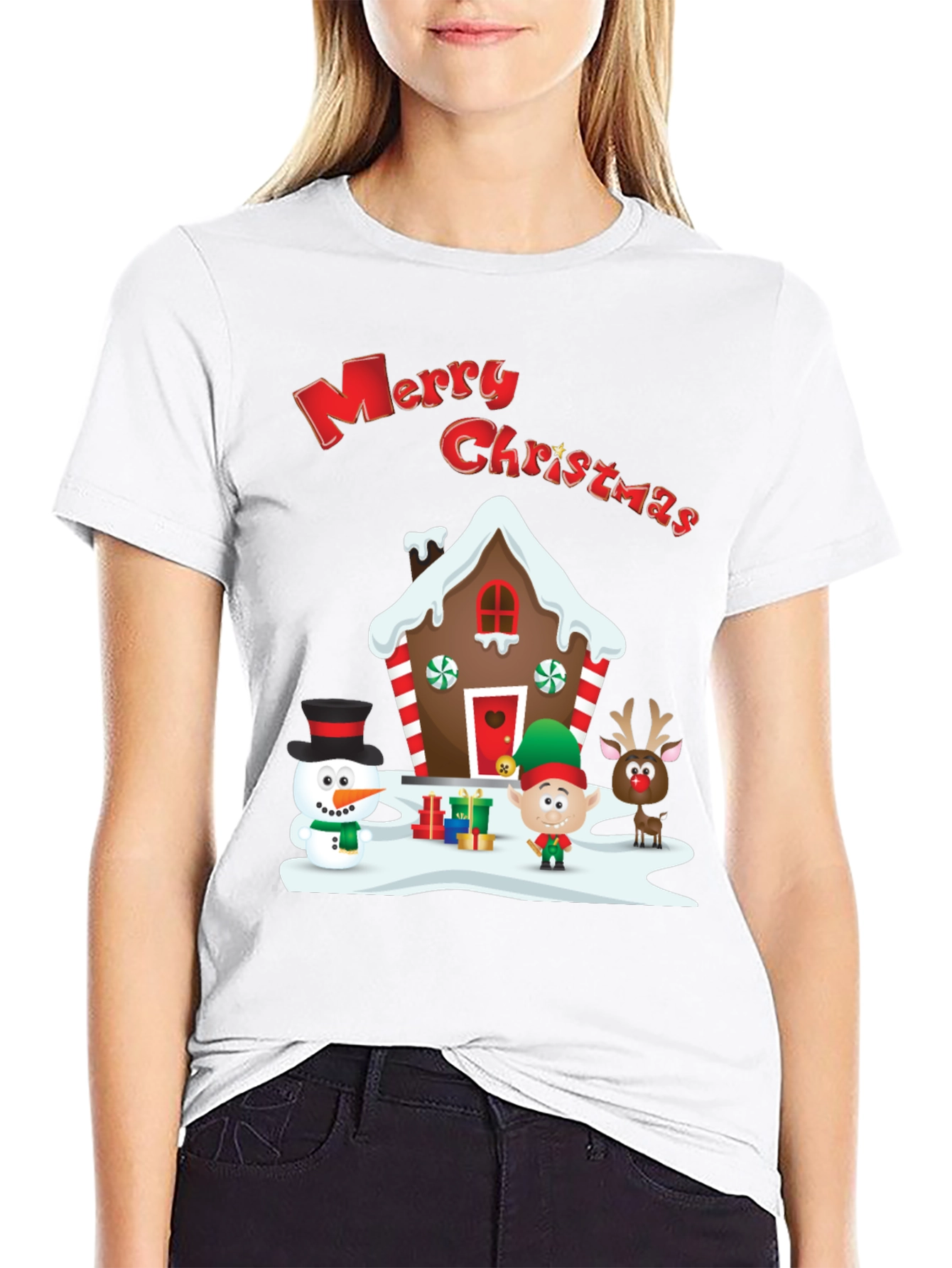 Festive Christmas Graphic Tee