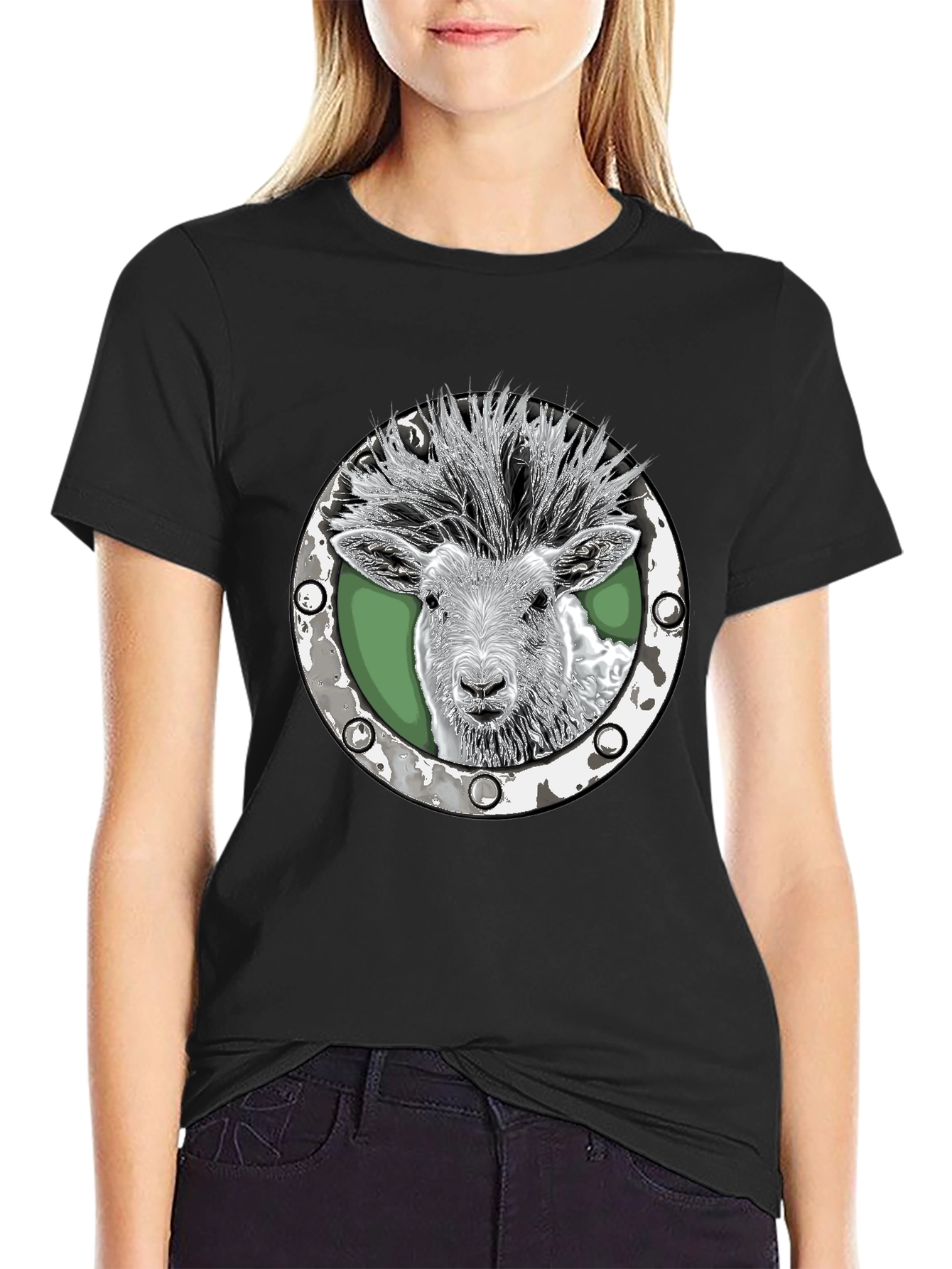 Whimsical Sheep Graphic Tee