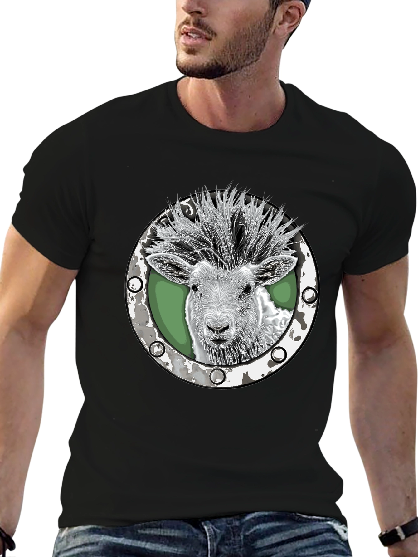 Whimsical Sheep Graphic Tee