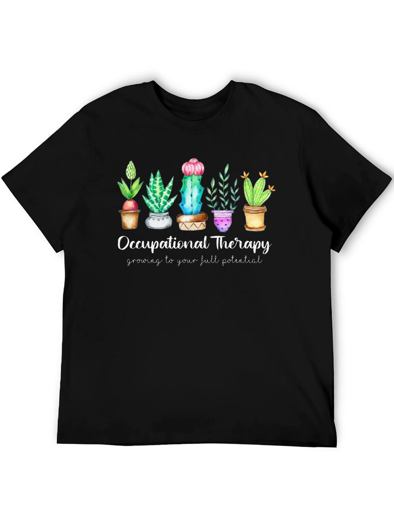 Occupational Therapy Cactus T-Shirt