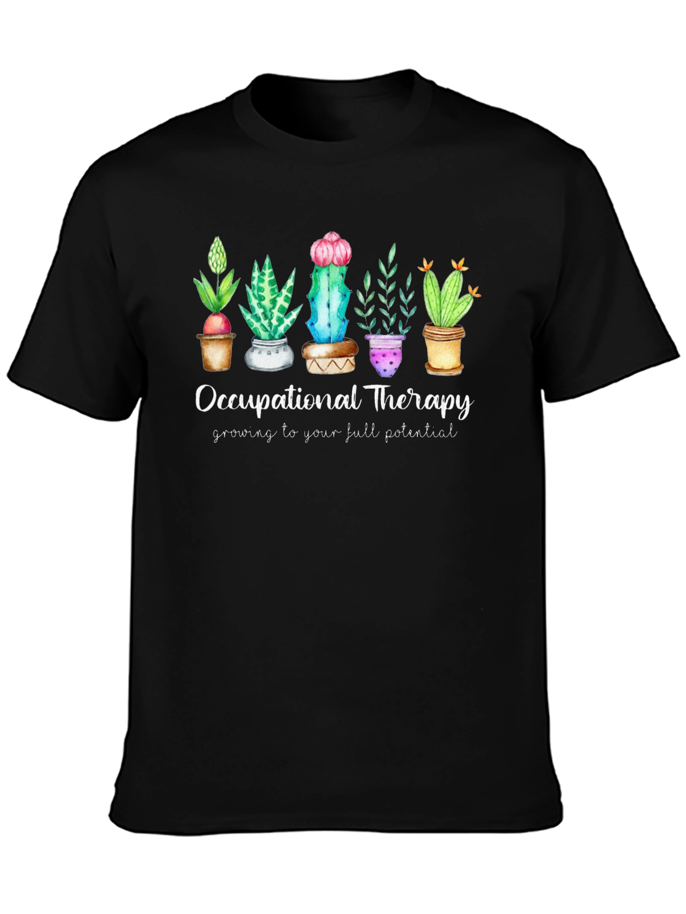 Occupational Therapy Cactus T-Shirt
