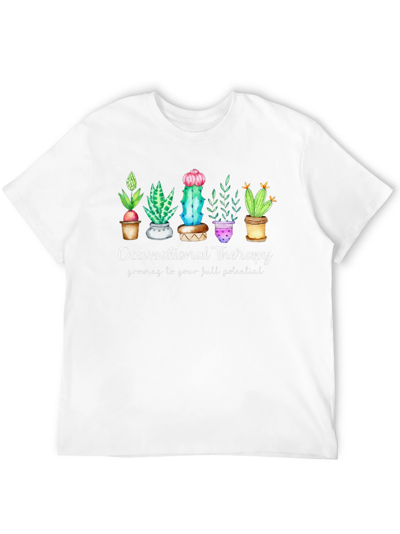 Occupational Therapy Cactus T-Shirt