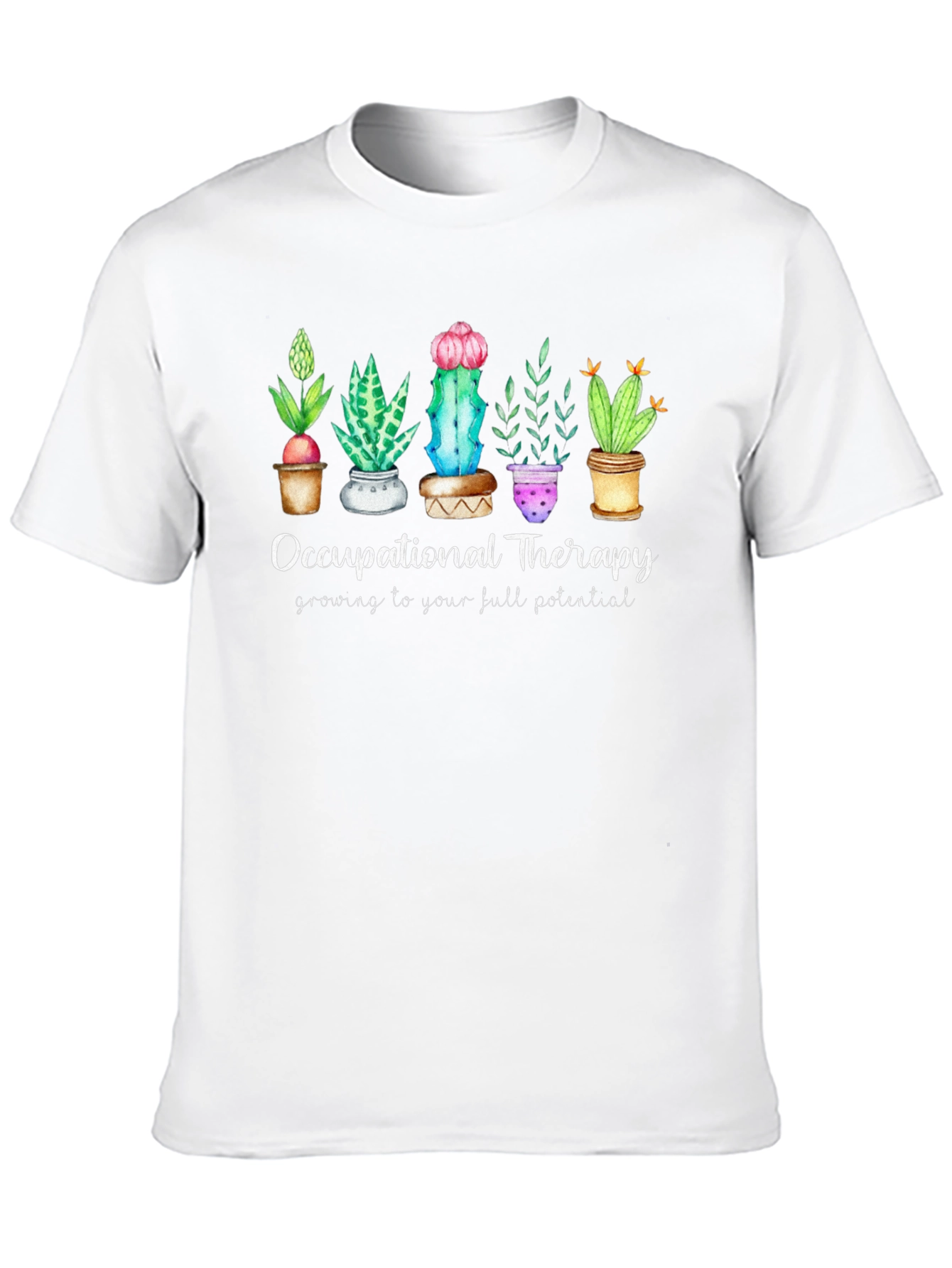Occupational Therapy Cactus T-Shirt