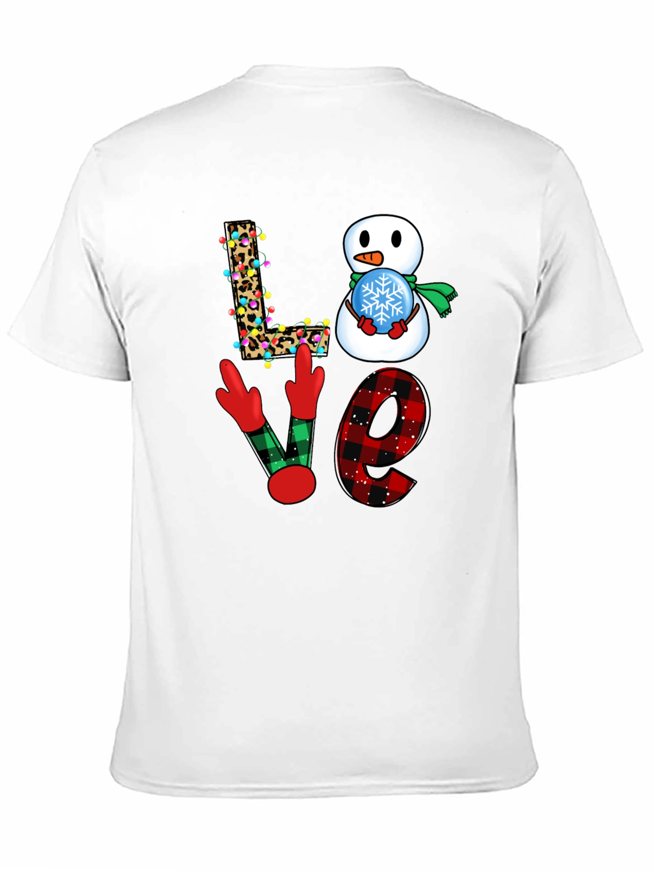 Festive Love Christmas Graphic T-Shirt