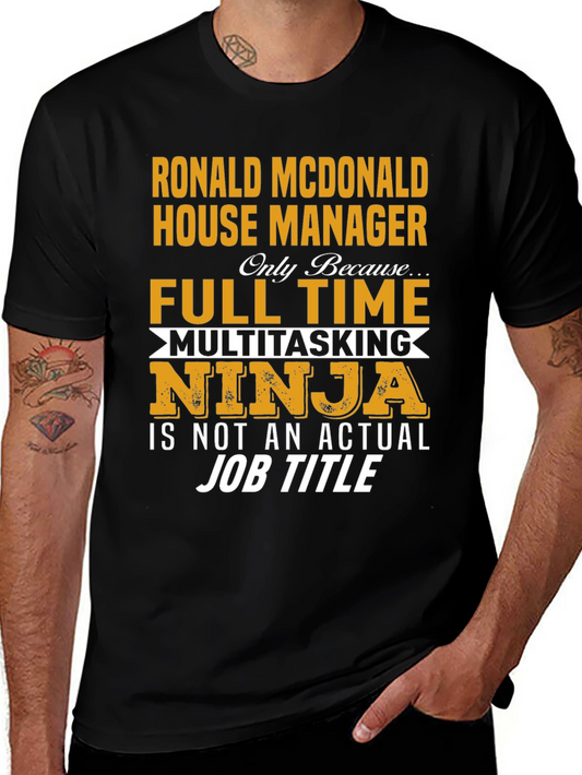 Ronald McDonald House Manager T-Shirt