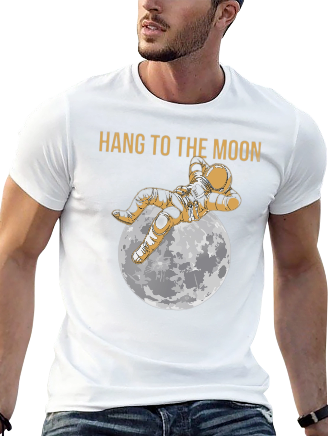 Hang to the Moon Graphic Tee