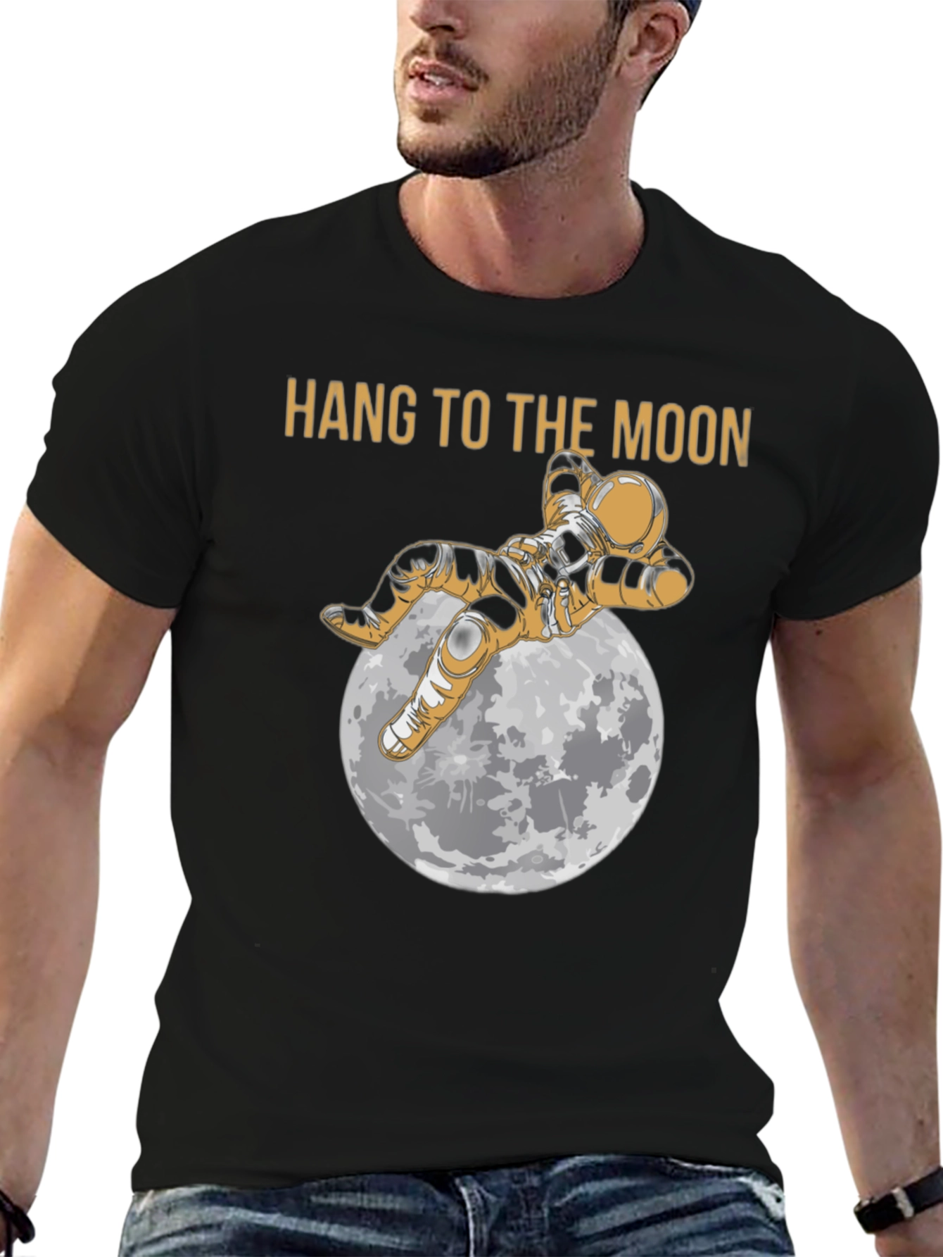 Hang to the Moon Graphic Tee