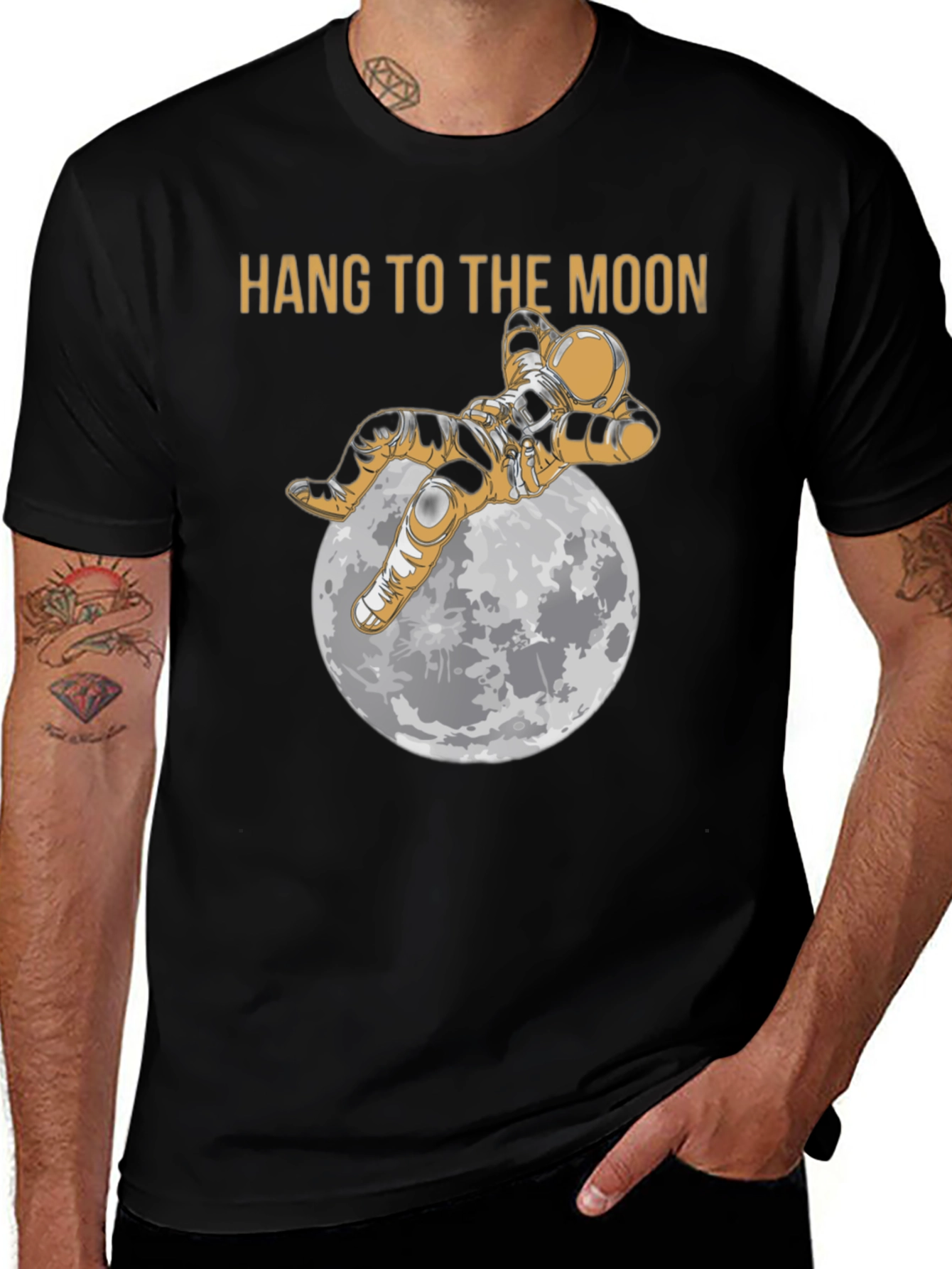 Hang to the Moon Graphic Tee