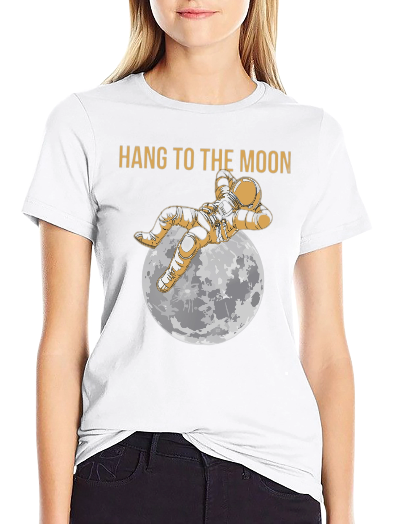 Hang to the Moon Graphic Tee